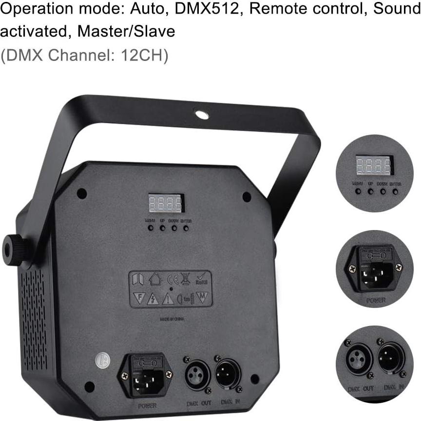 Luces de escenario WorldLite VES691 LED 5 en 1 con control remoto