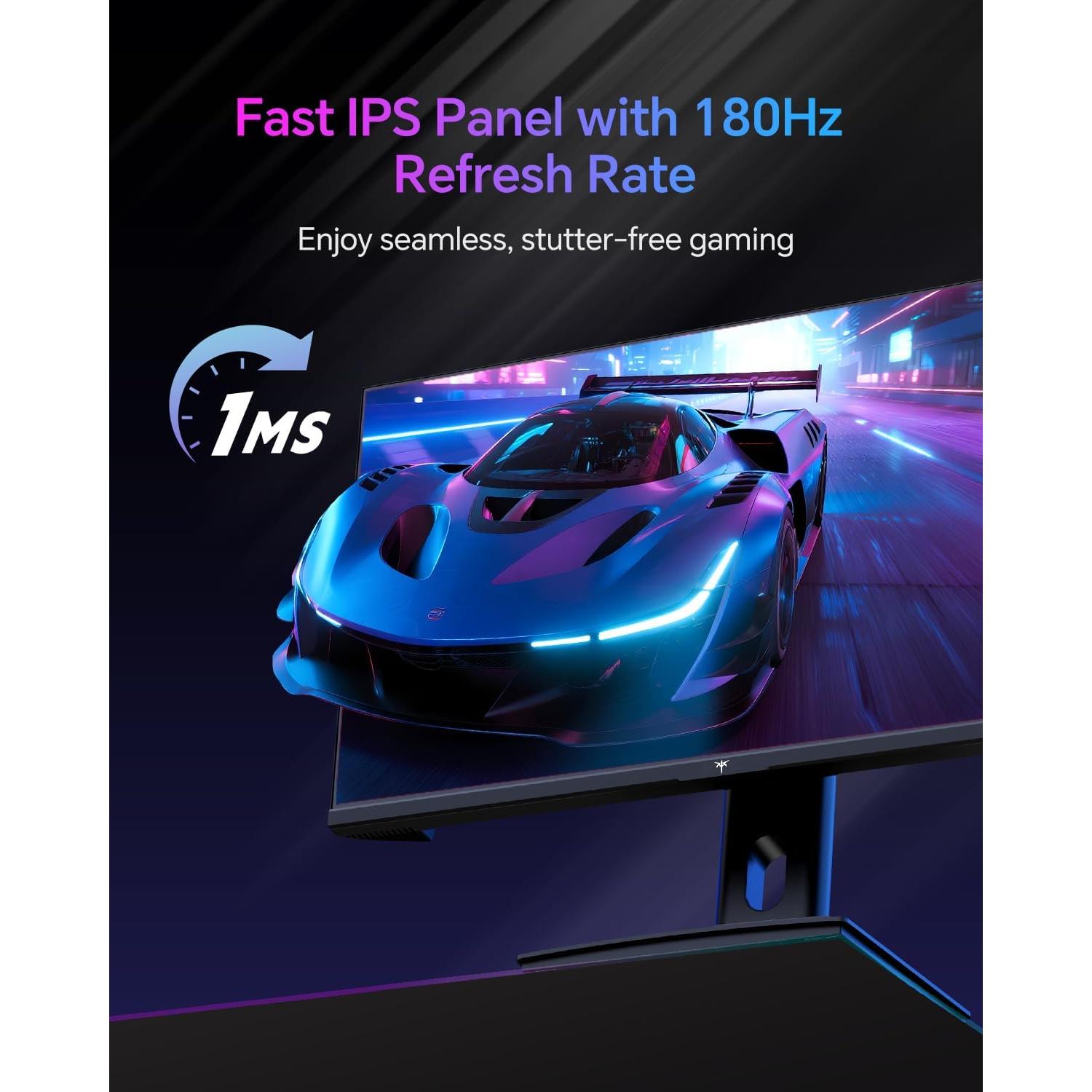 Monitor Gaming KTC 24" QHD 180Hz IPS HDR400 Altura Ajustable