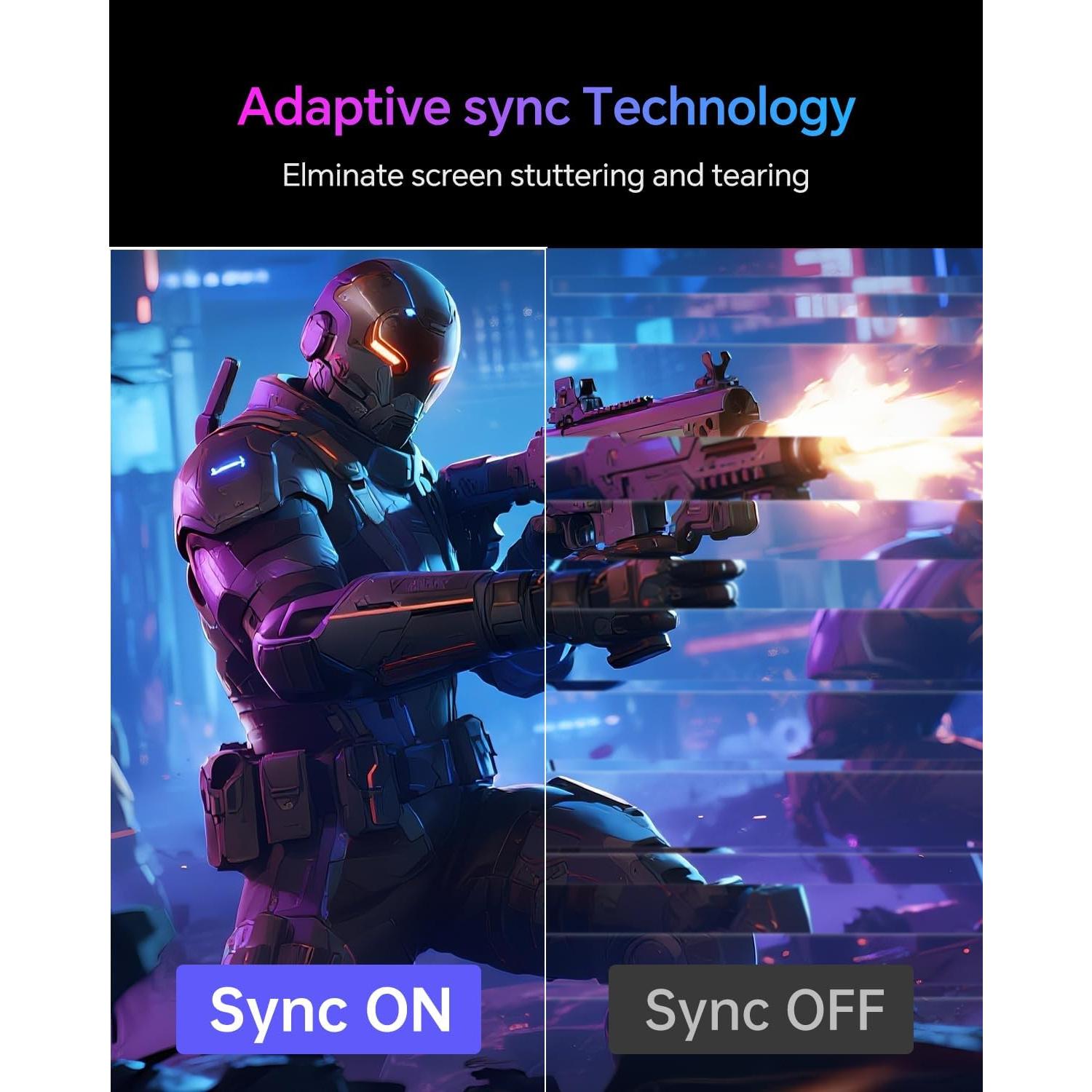 Monitor Gaming KTC 24" QHD 180Hz IPS HDR400 Altura Ajustable