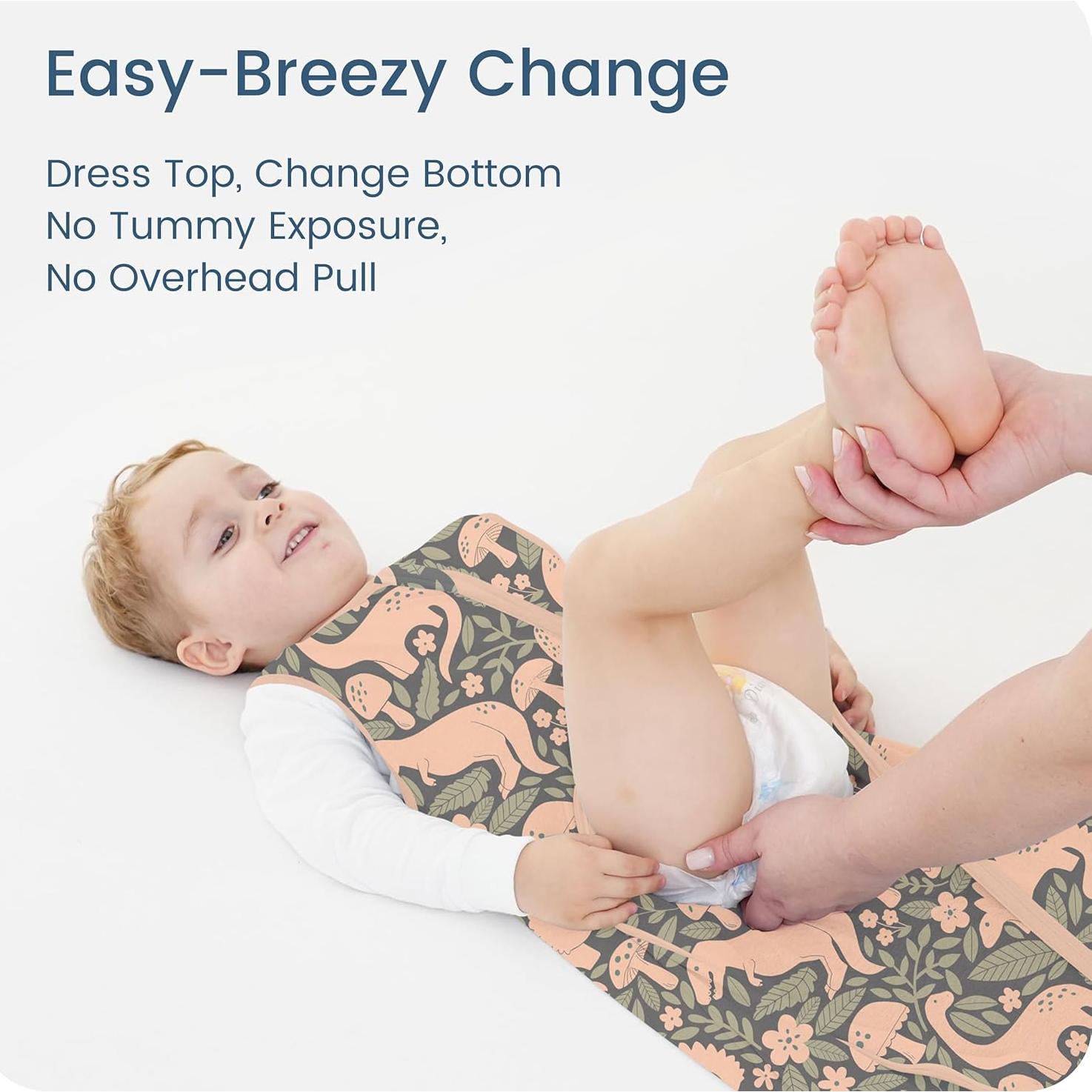 Saco de Sueño para Bebés 0-6 Meses TotBasic, Paquete de 2