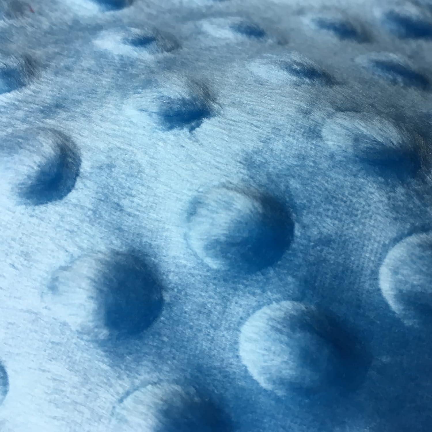 Manta Suave de Peluche Upalupa Pingüino 22.86x22.86cm Azul