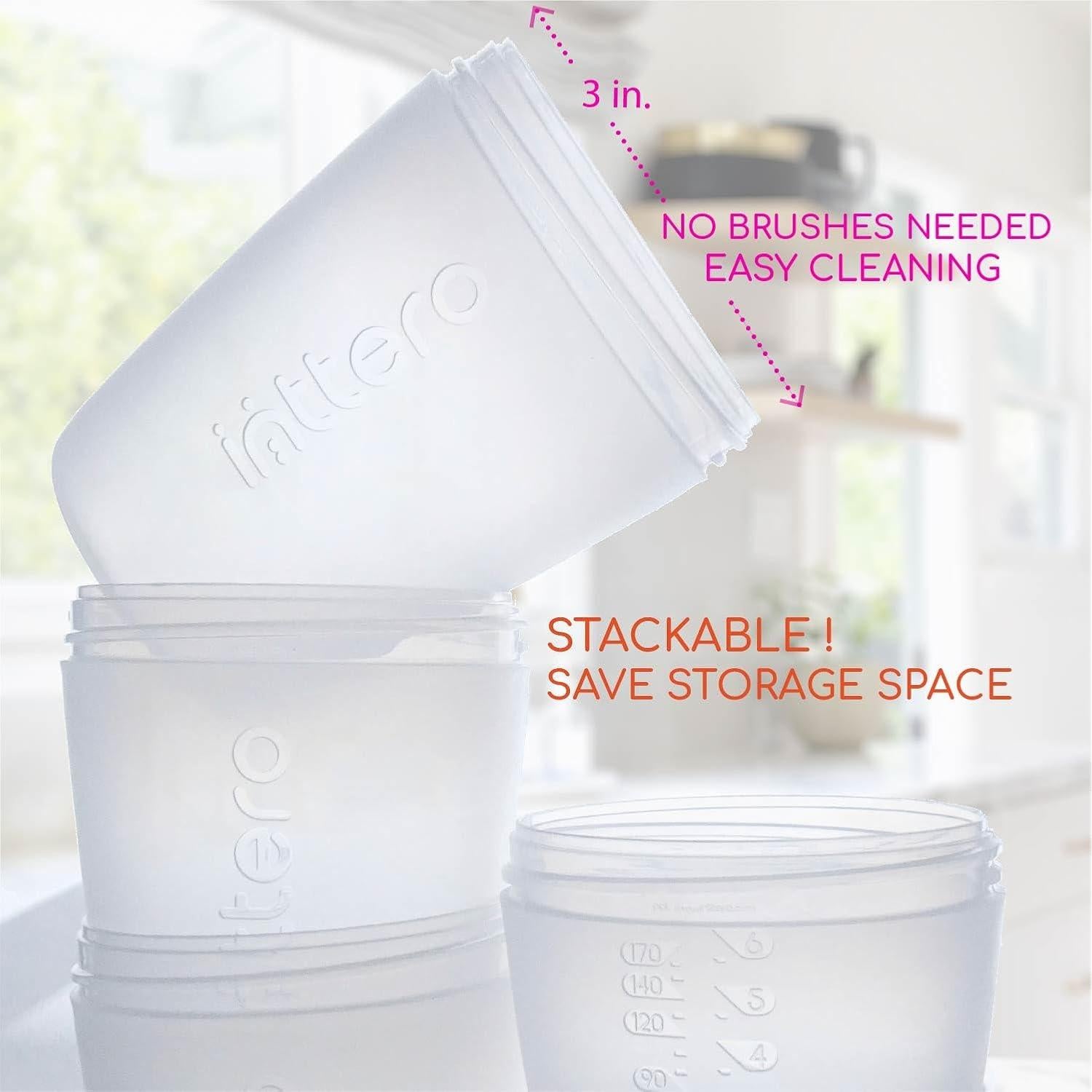 Biberones Anti-Cólicos INTTERO 9oz (266ml) 2pk Azul