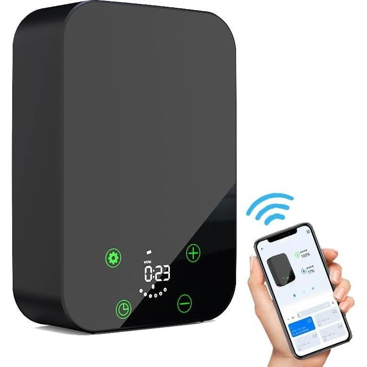 Difusor de Aceite Esencial Flycross M150T 150ml Bluetooth Negro