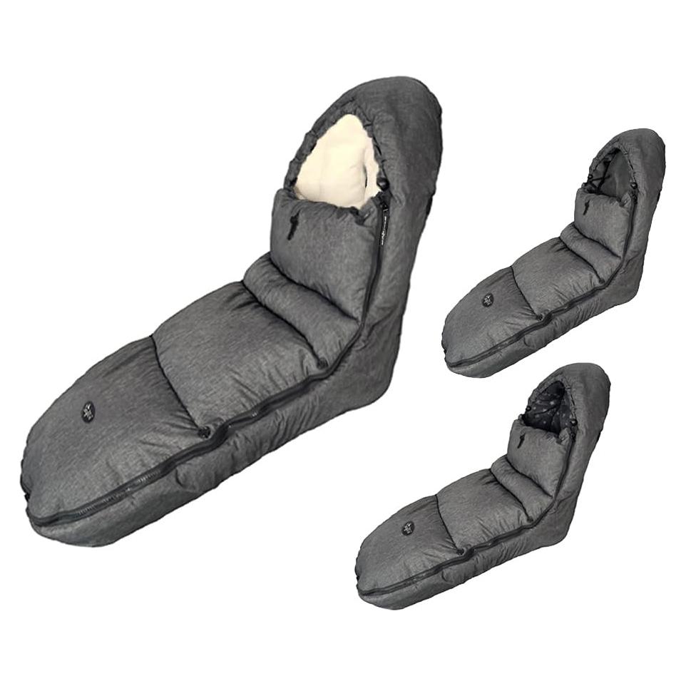 Saco de Silla de Paseo CozyMe Beige - Manta Invierno Ajustable 6M-4T