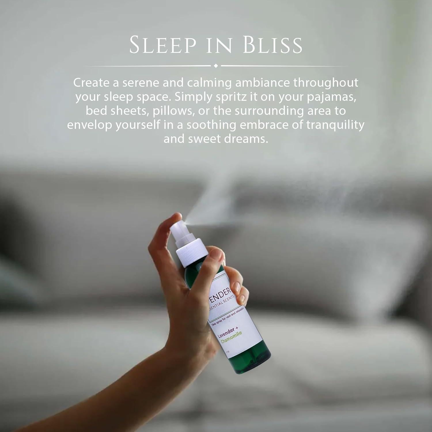 Spray de Sueño de Lavanda y Manzanilla 113.4 ml - Moonwater Elixirs