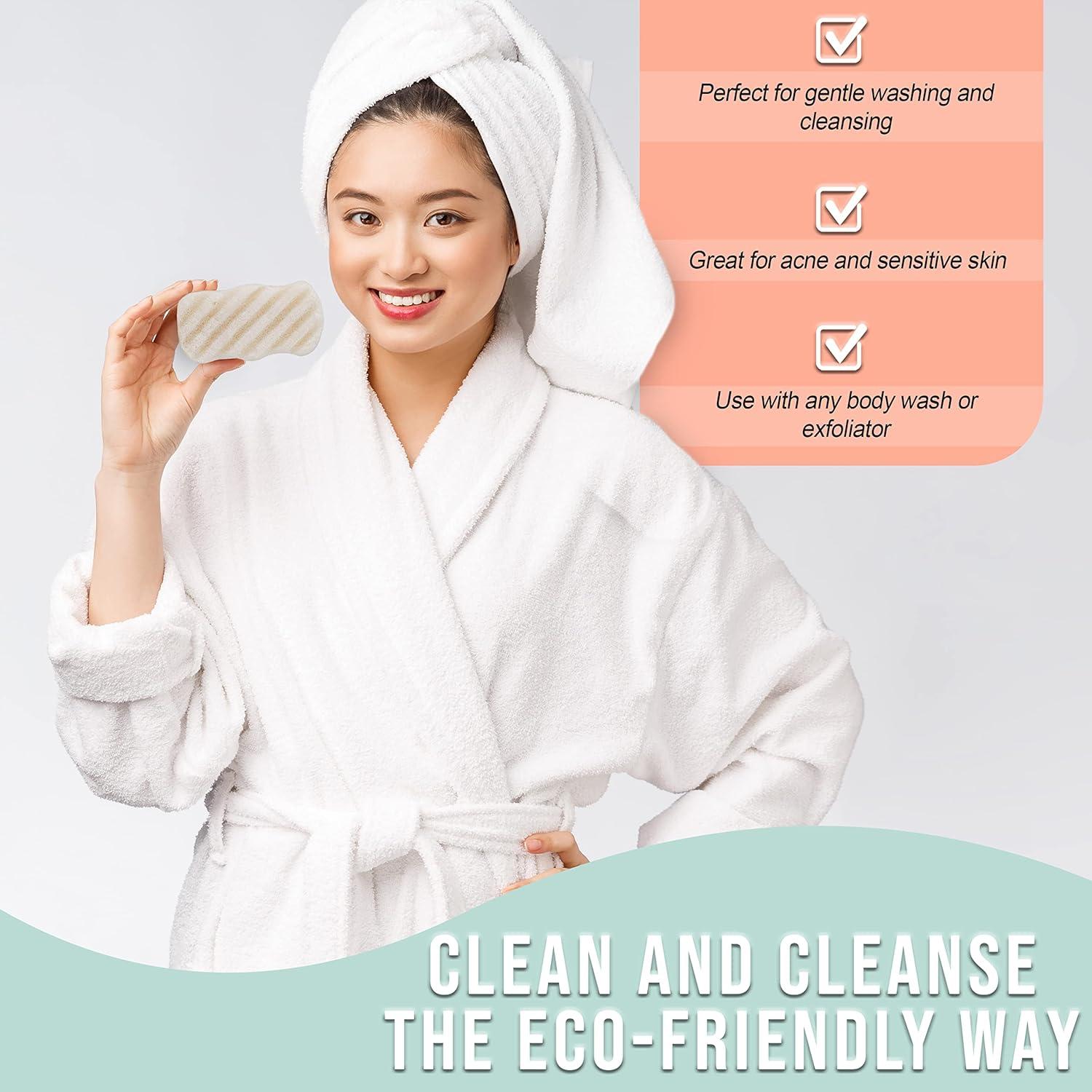 Esponja Exfoliante de Konjac PureSOL - Carbón Activado 100% Natural