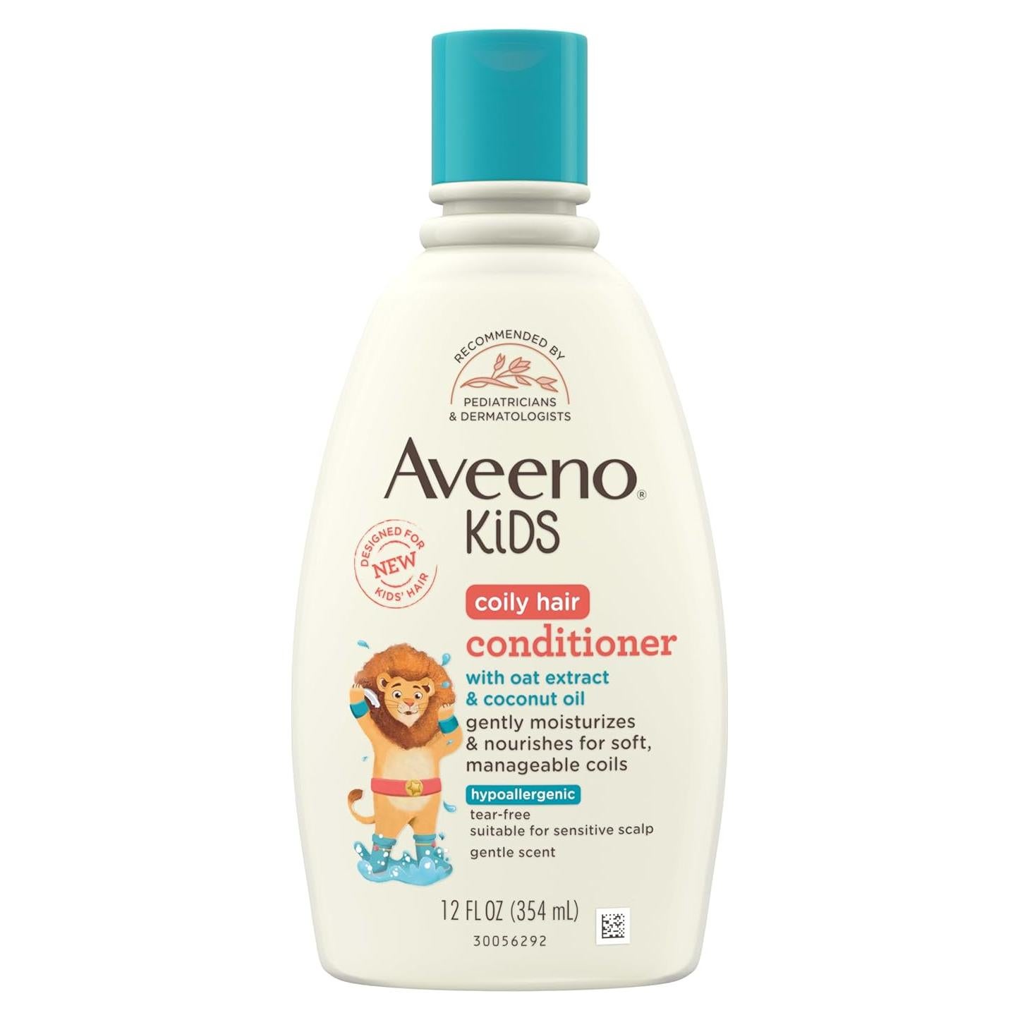 Acondicionador Rizado Aveeno Kids 354 ml - Hipoalergénico