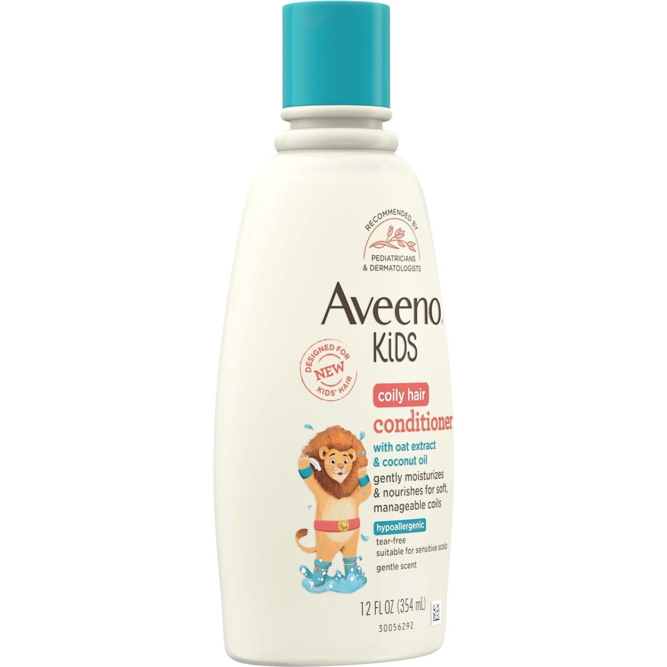 Acondicionador Rizado Aveeno Kids 354 ml - Hipoalergénico