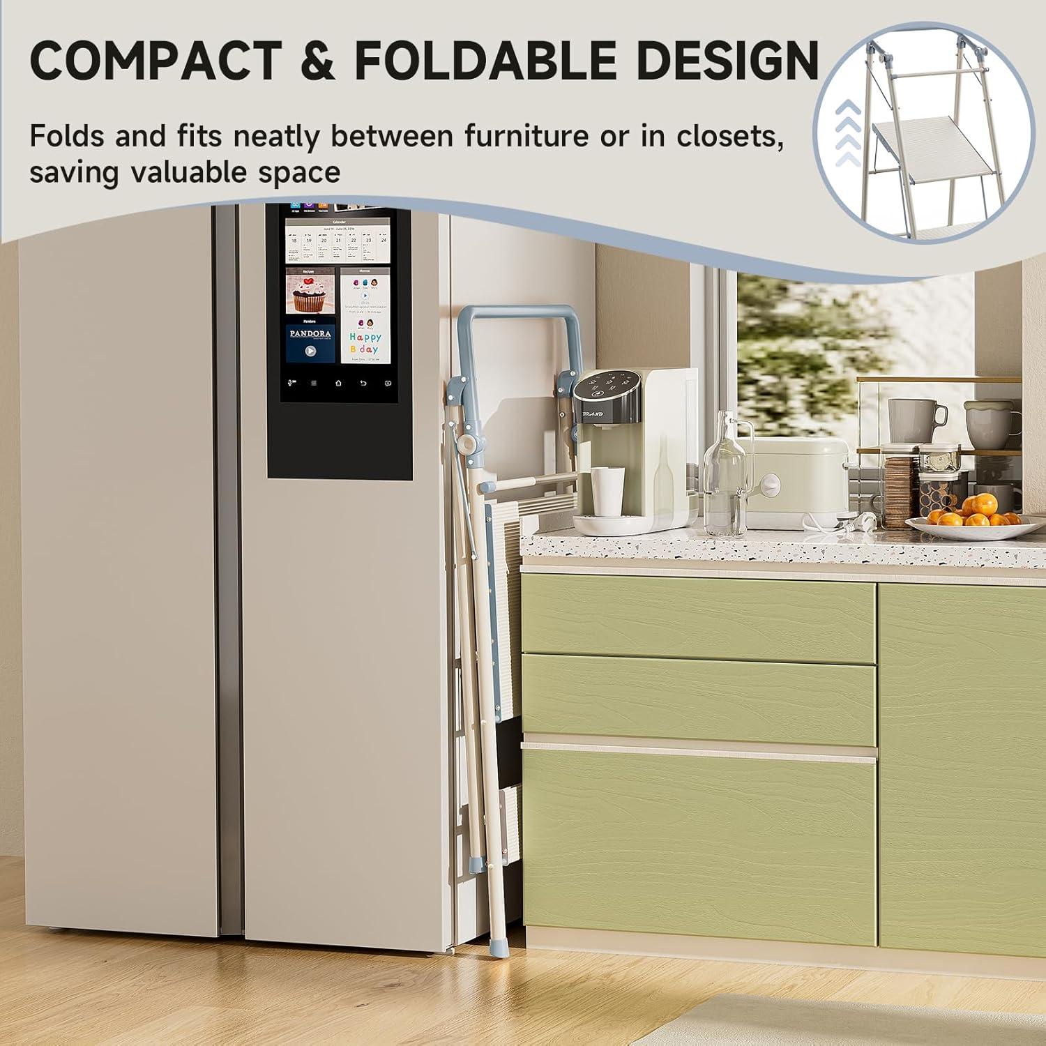 Torre Plegable UNICOO para Niños y Adultos - Escalera 2 Pasos