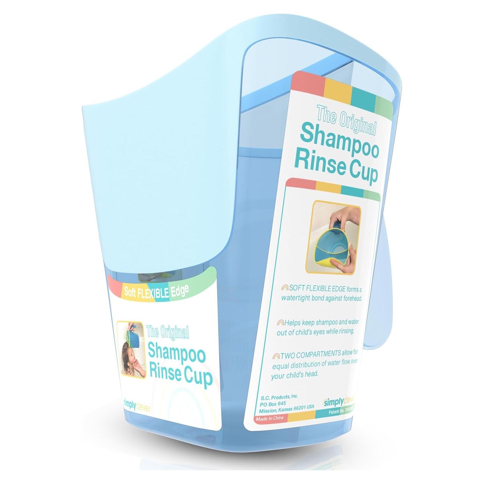 Taza de Enjuague para Champú Niños SRC44-BY - Sin Lloros