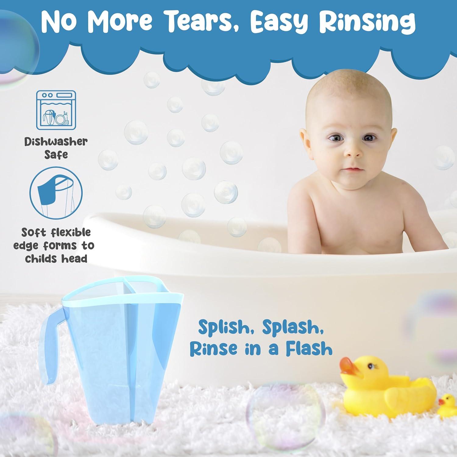 Taza de Enjuague para Champú Niños SRC44-BY - Sin Lloros