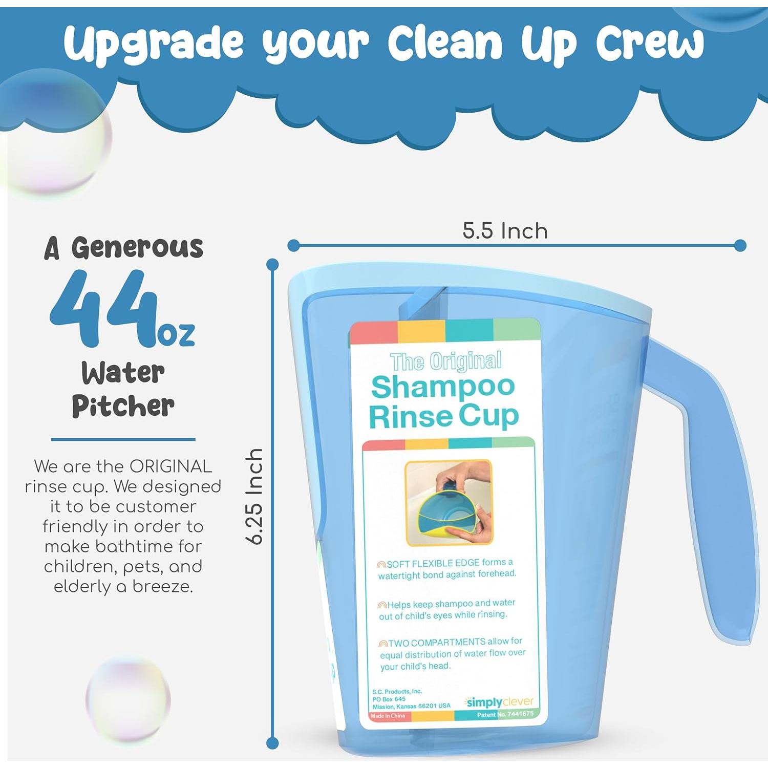 Taza de Enjuague para Champú Niños SRC44-BY - Sin Lloros