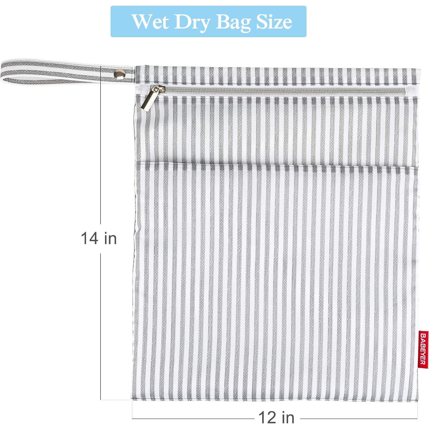 2 Bolsas Húmedas Secas BABEYER Impermeables 35.56x30.48cm