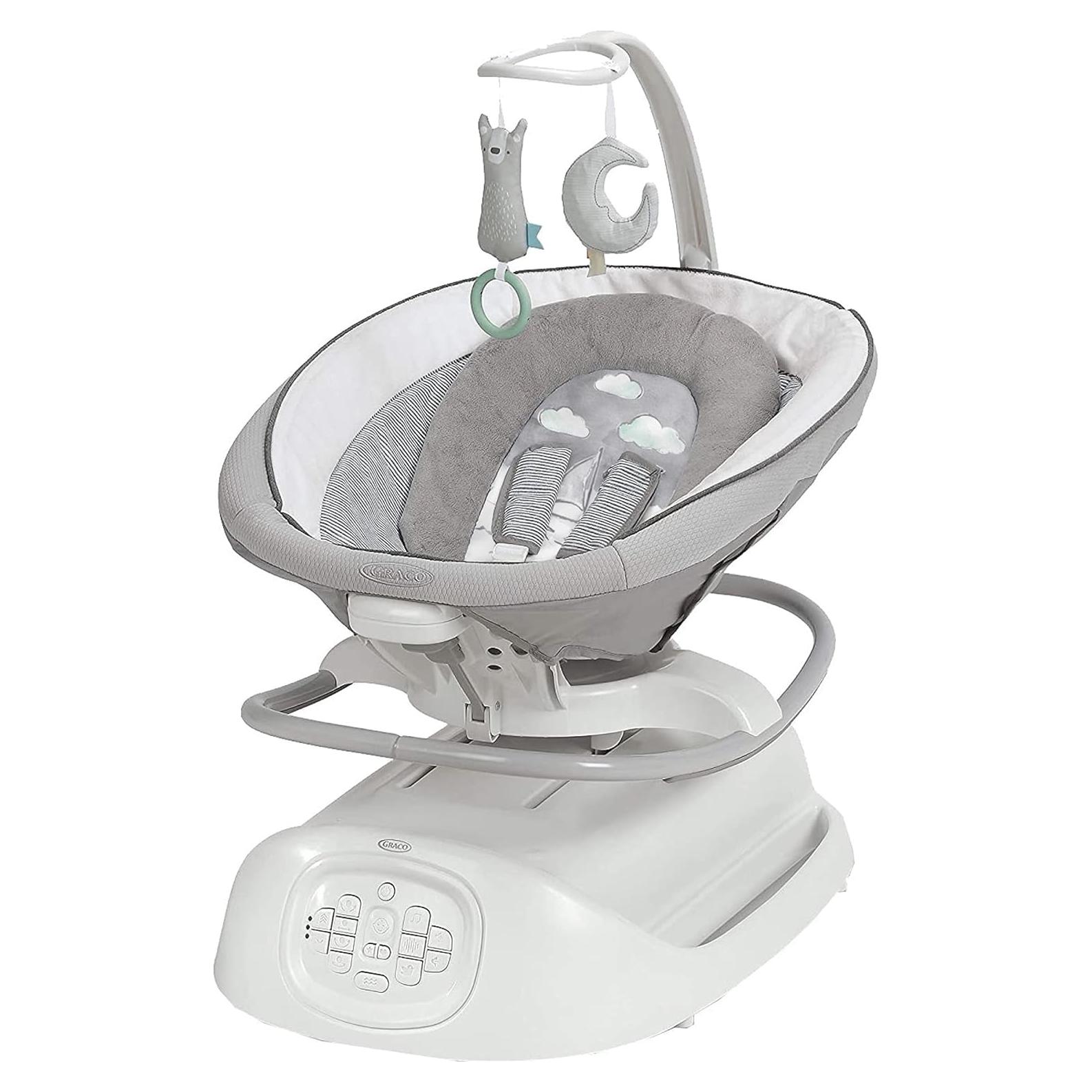 Columpio y Mecedora Graco Sense2Soothe 2-en-1 con Detección de Llanto