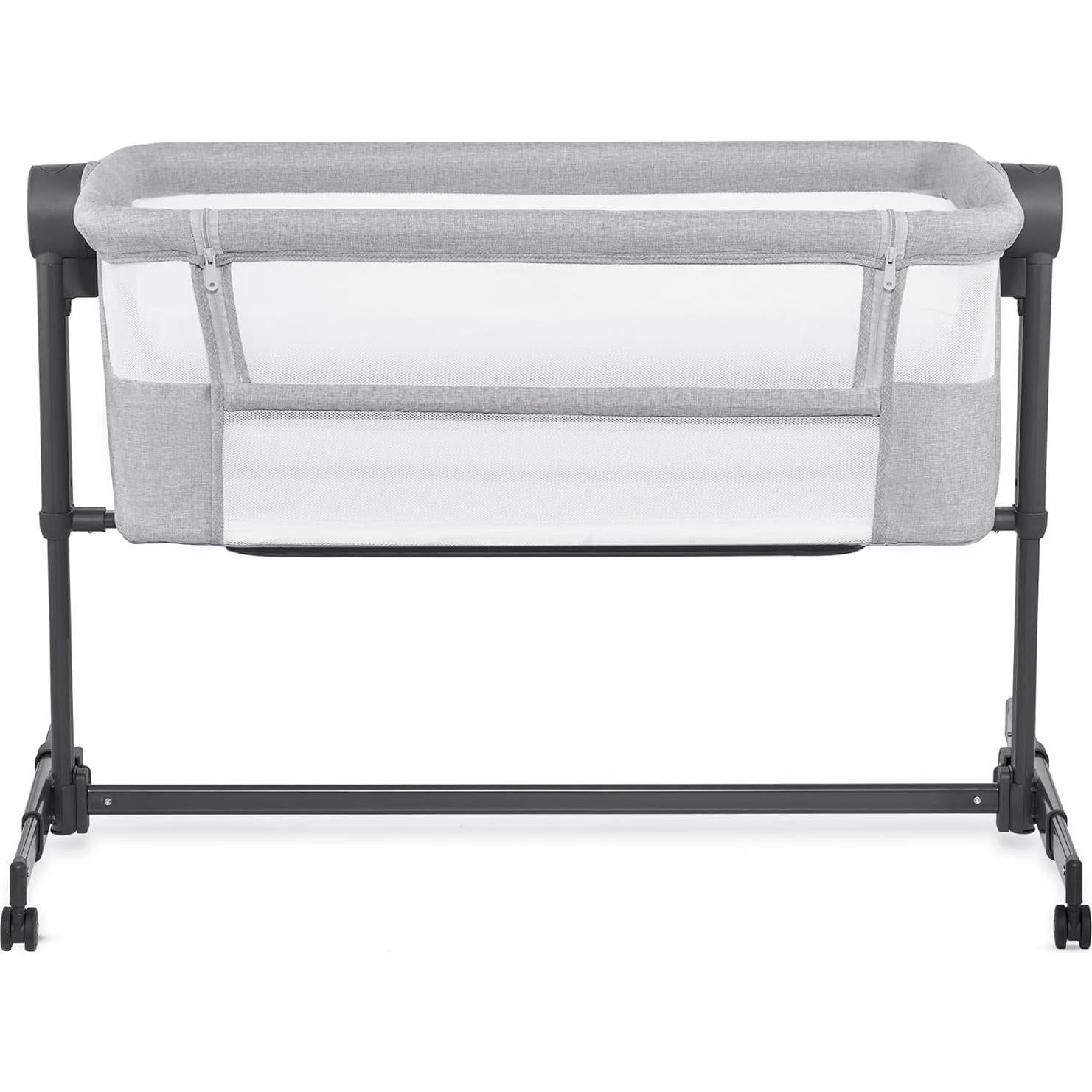 Cuna Kinderkraft Neste UP2 2 en 1 Co-Sleeper Ajustable Gris