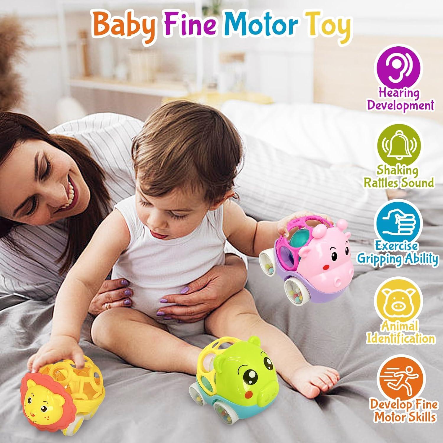 Sonajero de Coche de Goma Suave Fuvappil - León 25.4x14.5cm