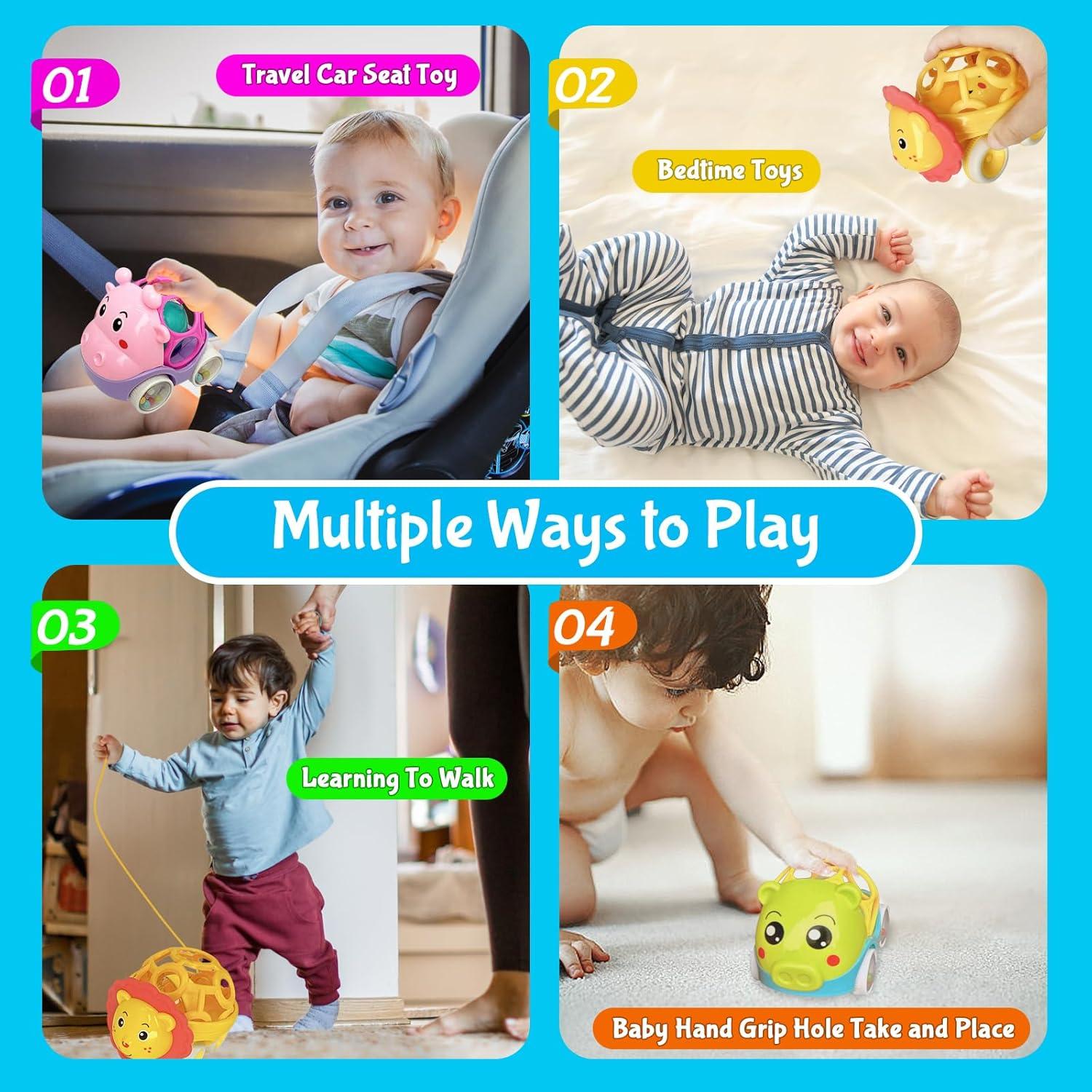 Sonajero de Coche de Goma Suave Fuvappil - León 25.4x14.5cm