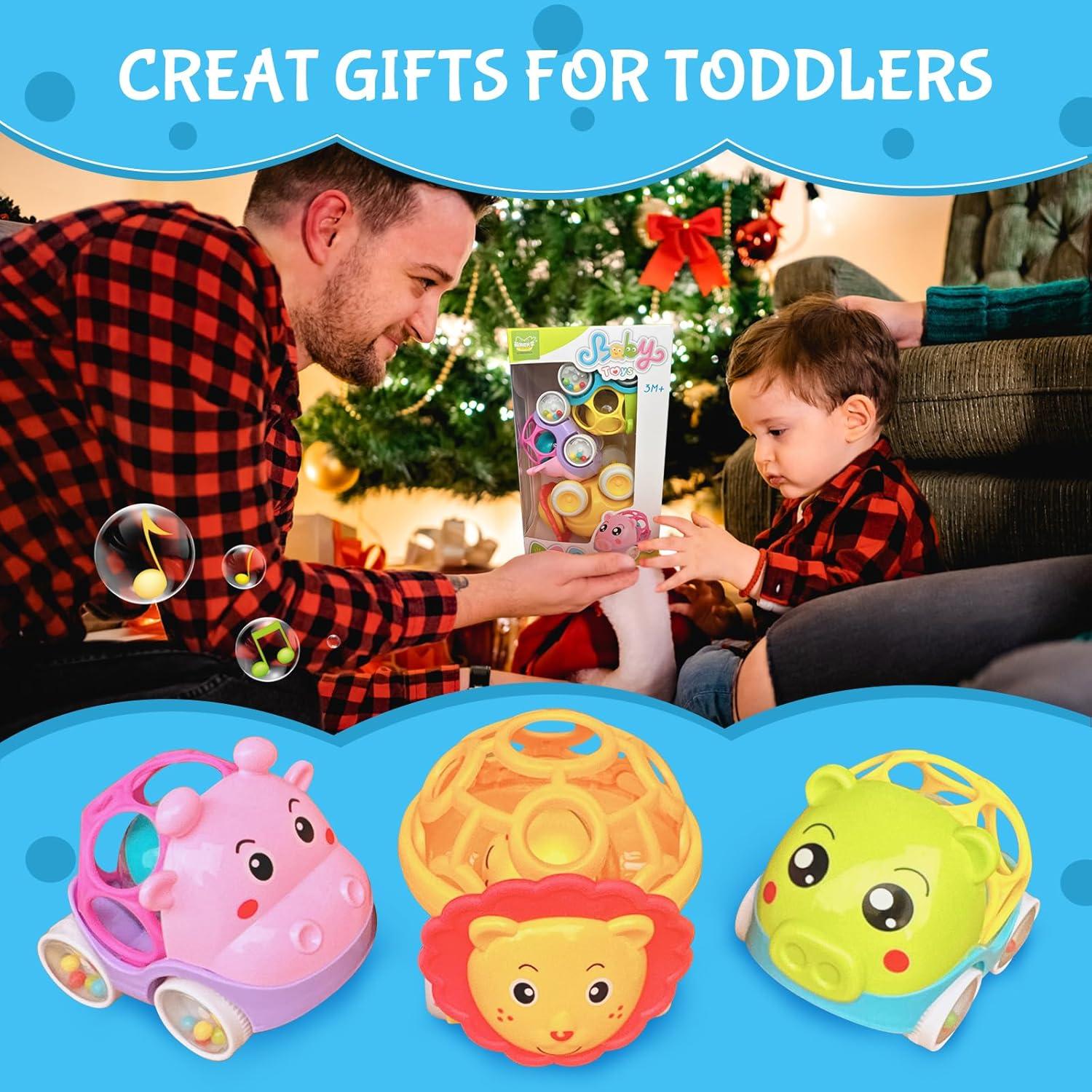 Sonajero de Coche de Goma Suave Fuvappil - León 25.4x14.5cm