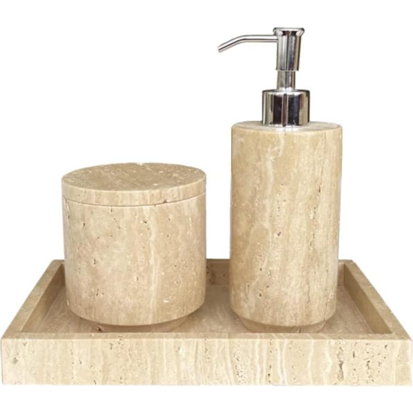 Dispensador de Jabón StonePlus Travertino Beige 1.22 kg