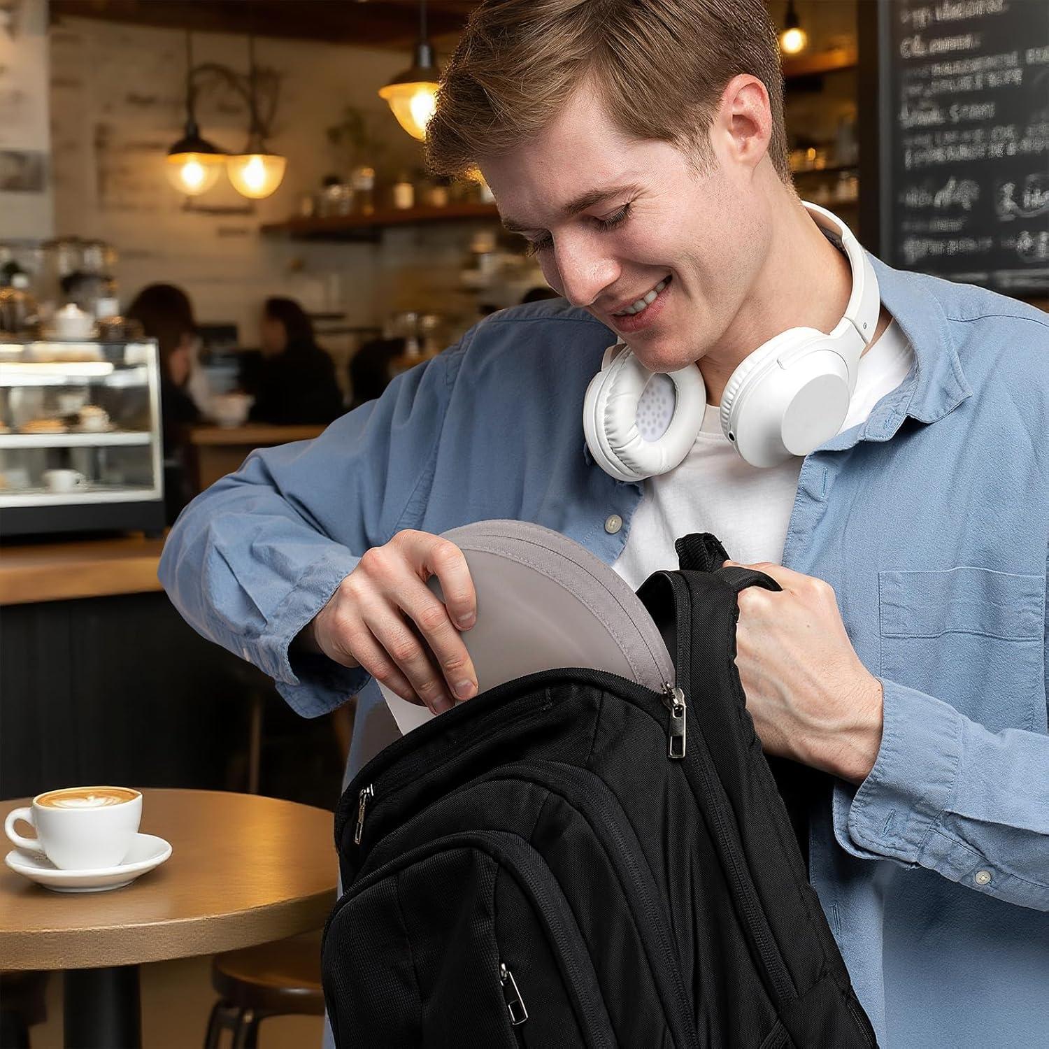 Funda Dura para Auriculares Bose QuietComfort Ultra - Humo Blanco