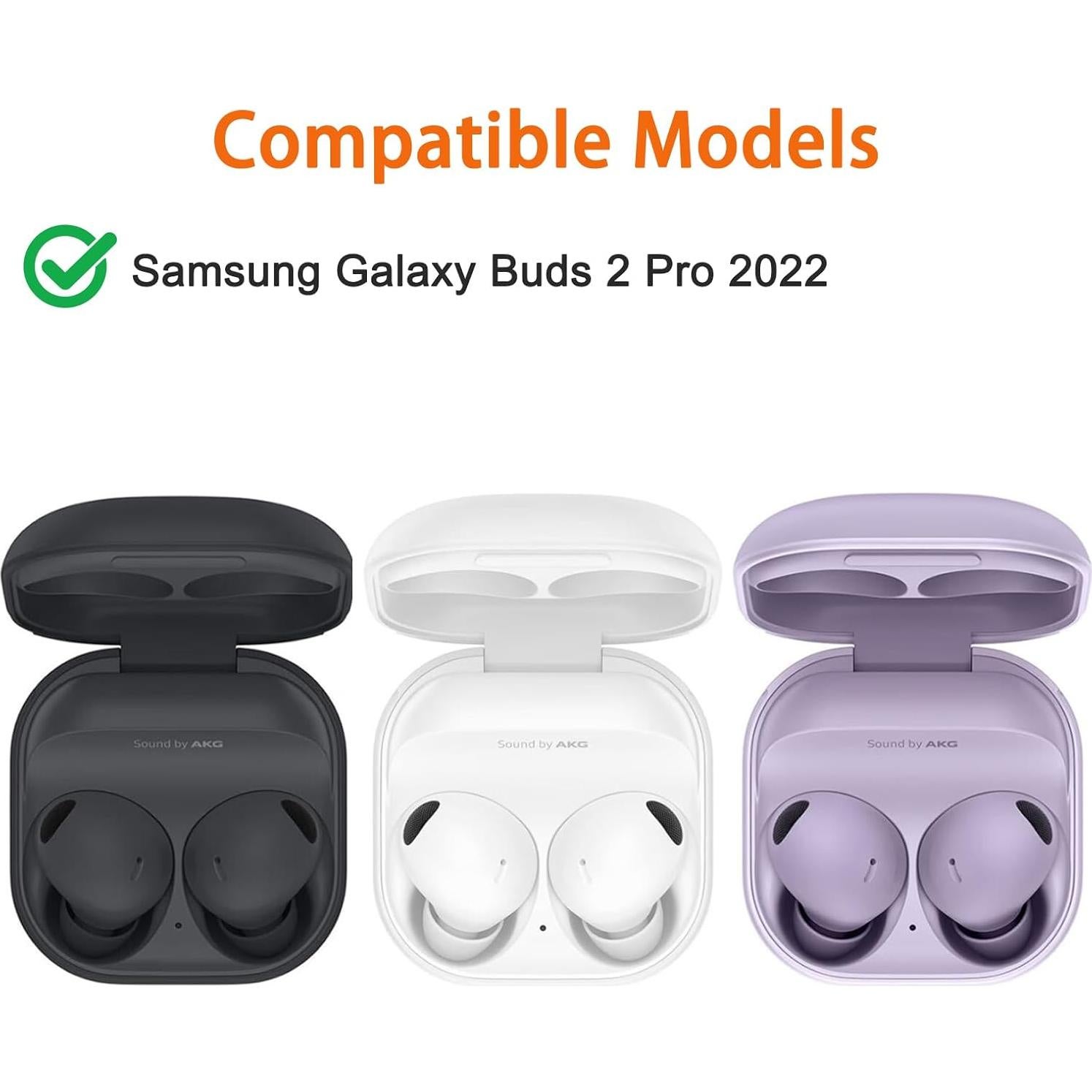 Puntas de Silicona Reemplazo hopopower para Galaxy Buds 2 Pro S/M/L