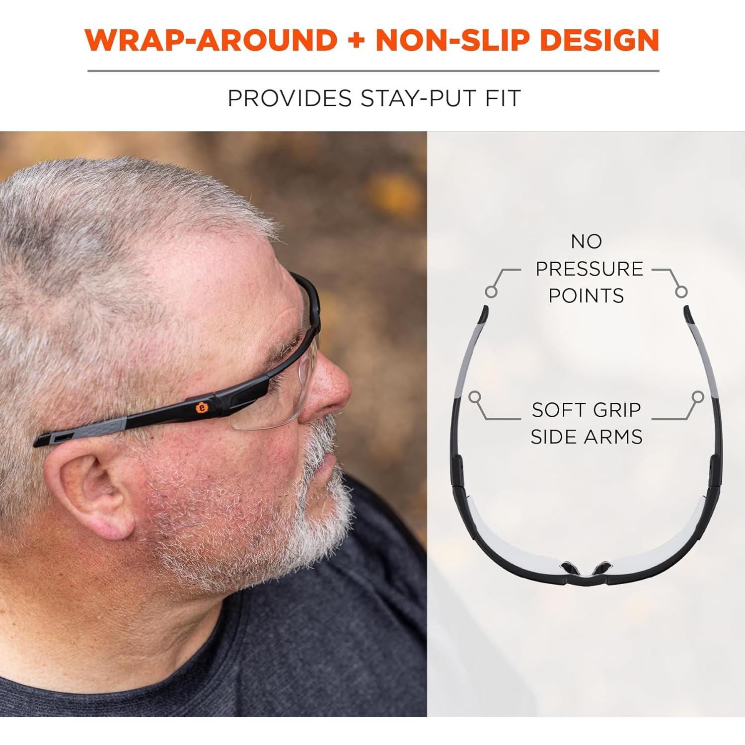 Gafas de Seguridad Ergodyne Skullerz DELLENGER Lentes Claros