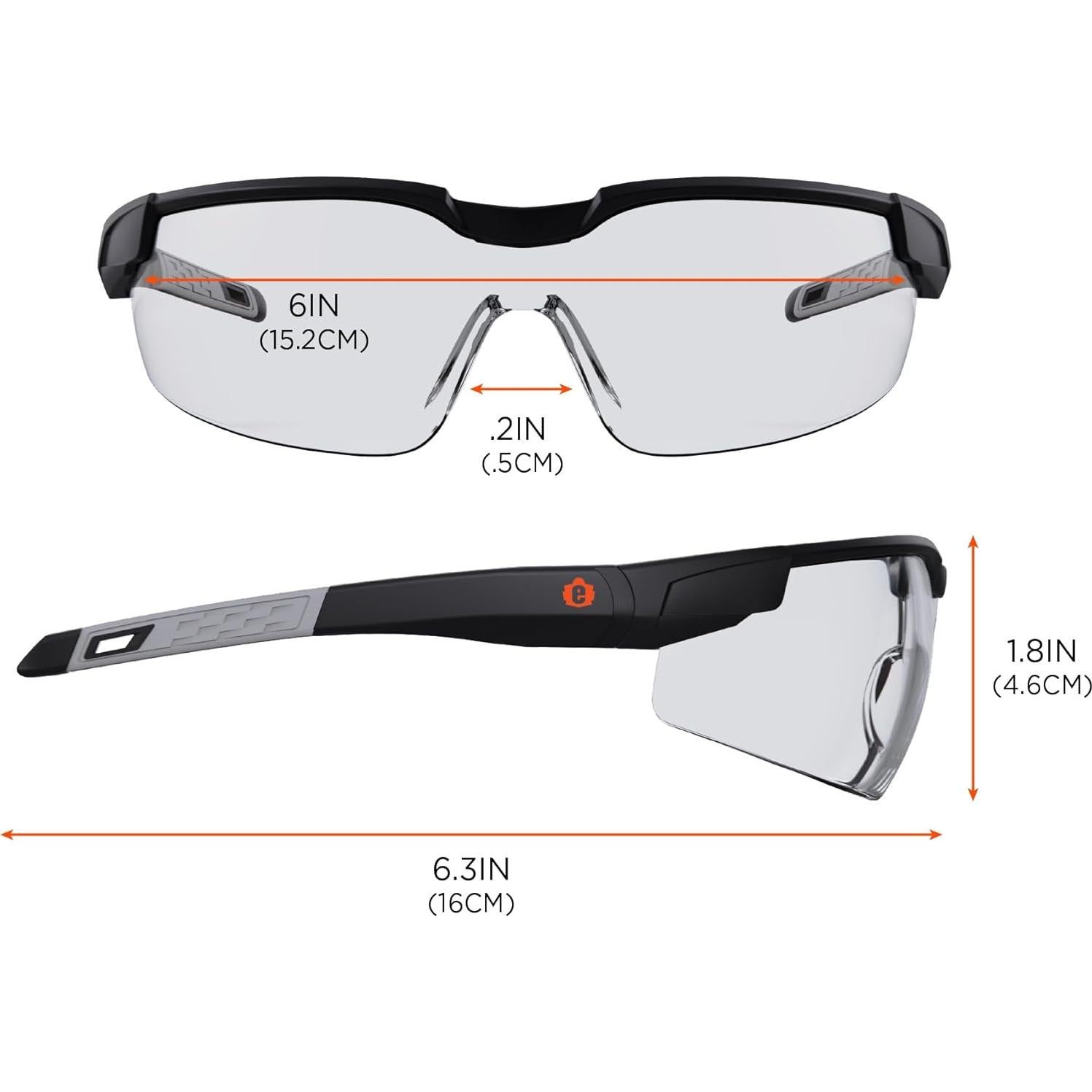 Gafas de Seguridad Ergodyne Skullerz DELLENGER Lentes Claros