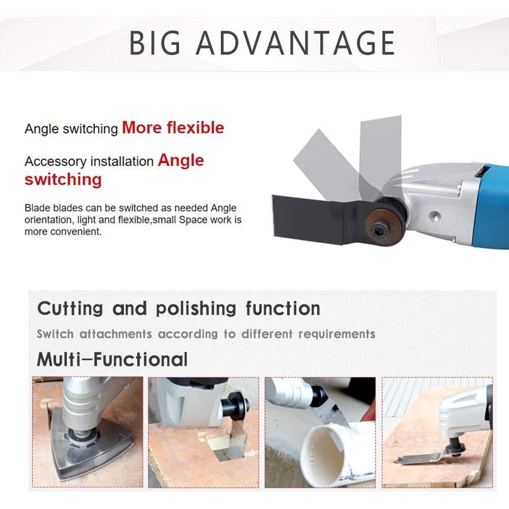 Herramienta Oscilante NEWONE 1.8A con 20 Accesorios