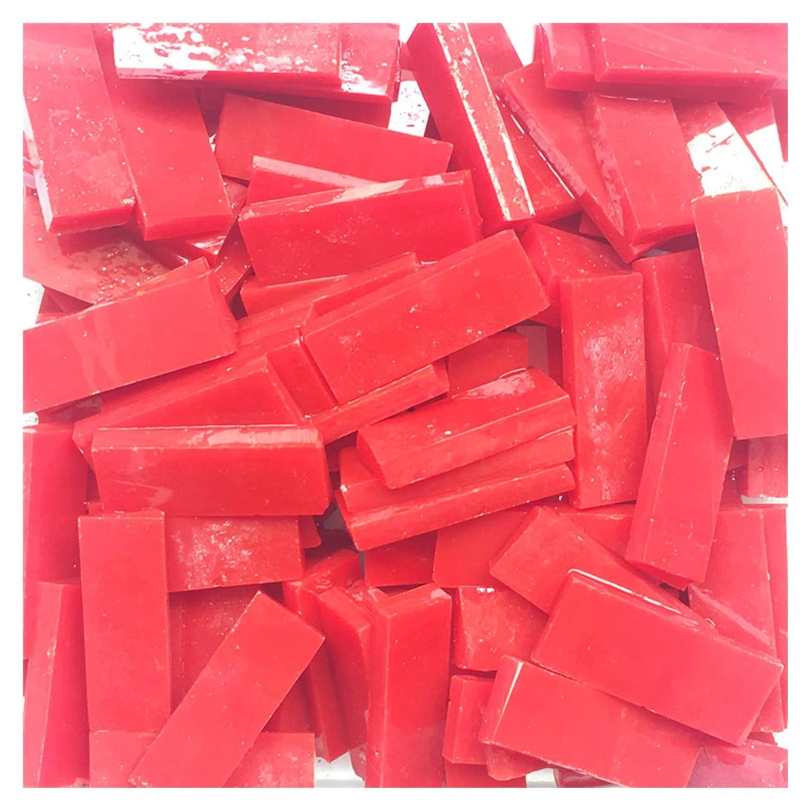 Tira de Vidrio Templado BTMIEY 0.7x2.1 cm Rojo 200g