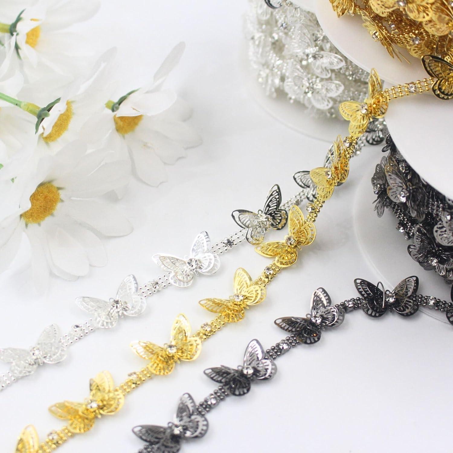 Cadena de Rincones de Mariposa Negra Pearly Jun 0.91m