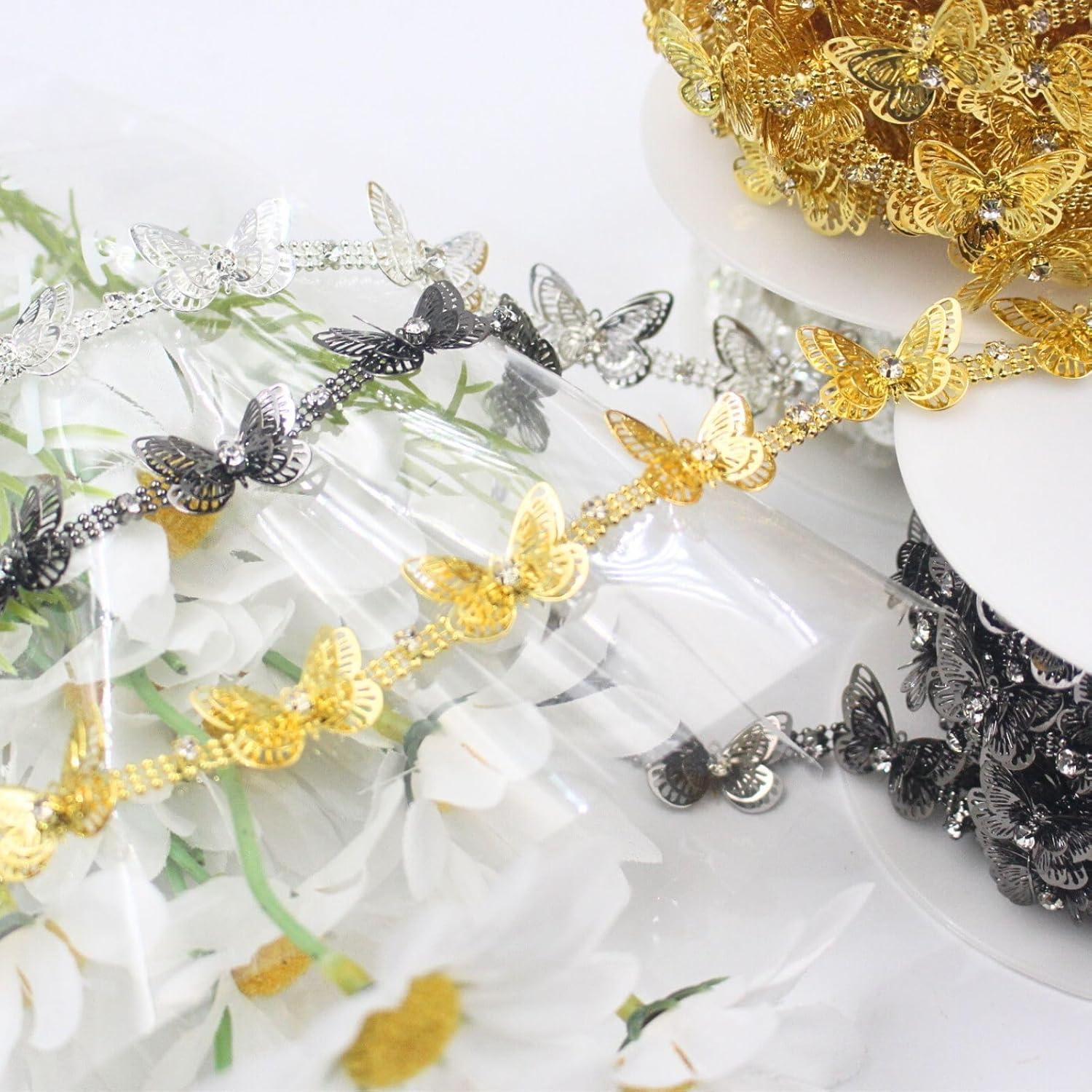 Cadena de Rincones de Mariposa Negra Pearly Jun 0.91m