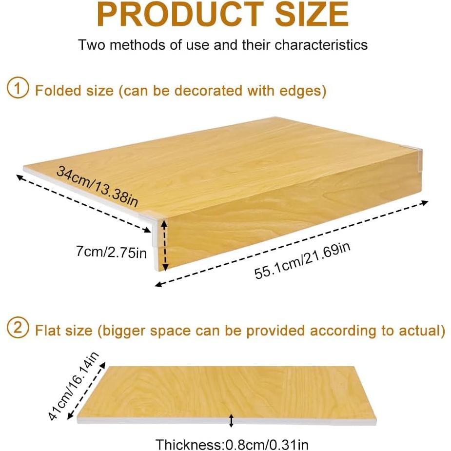 Cubiertas de Estante de Alambre NEW NOAM 5Pcs 54.86x34.04cm