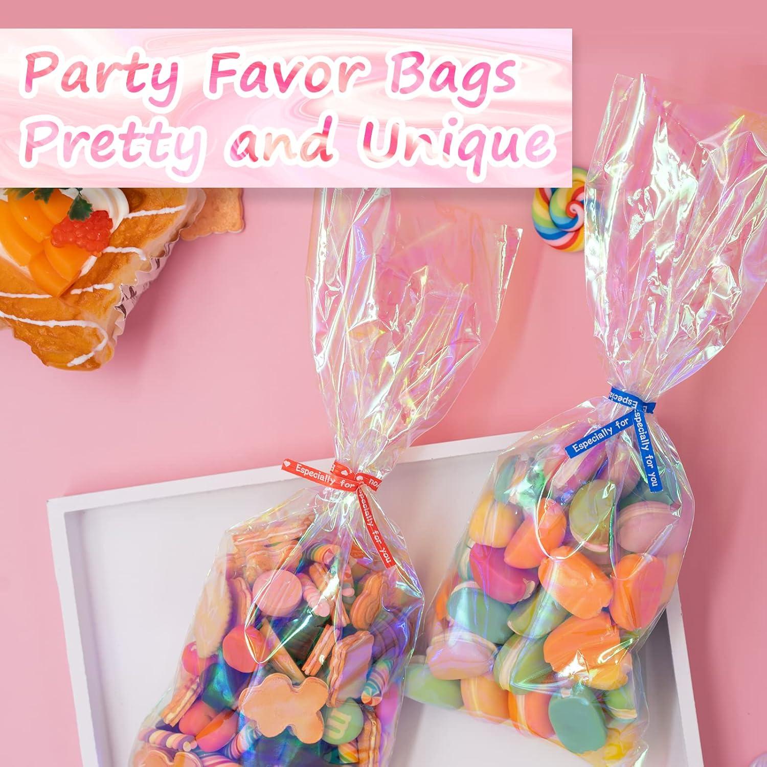 Bolsas de Celofán Holográficas Ctoiotc 10x22 cm - 100 Piezas