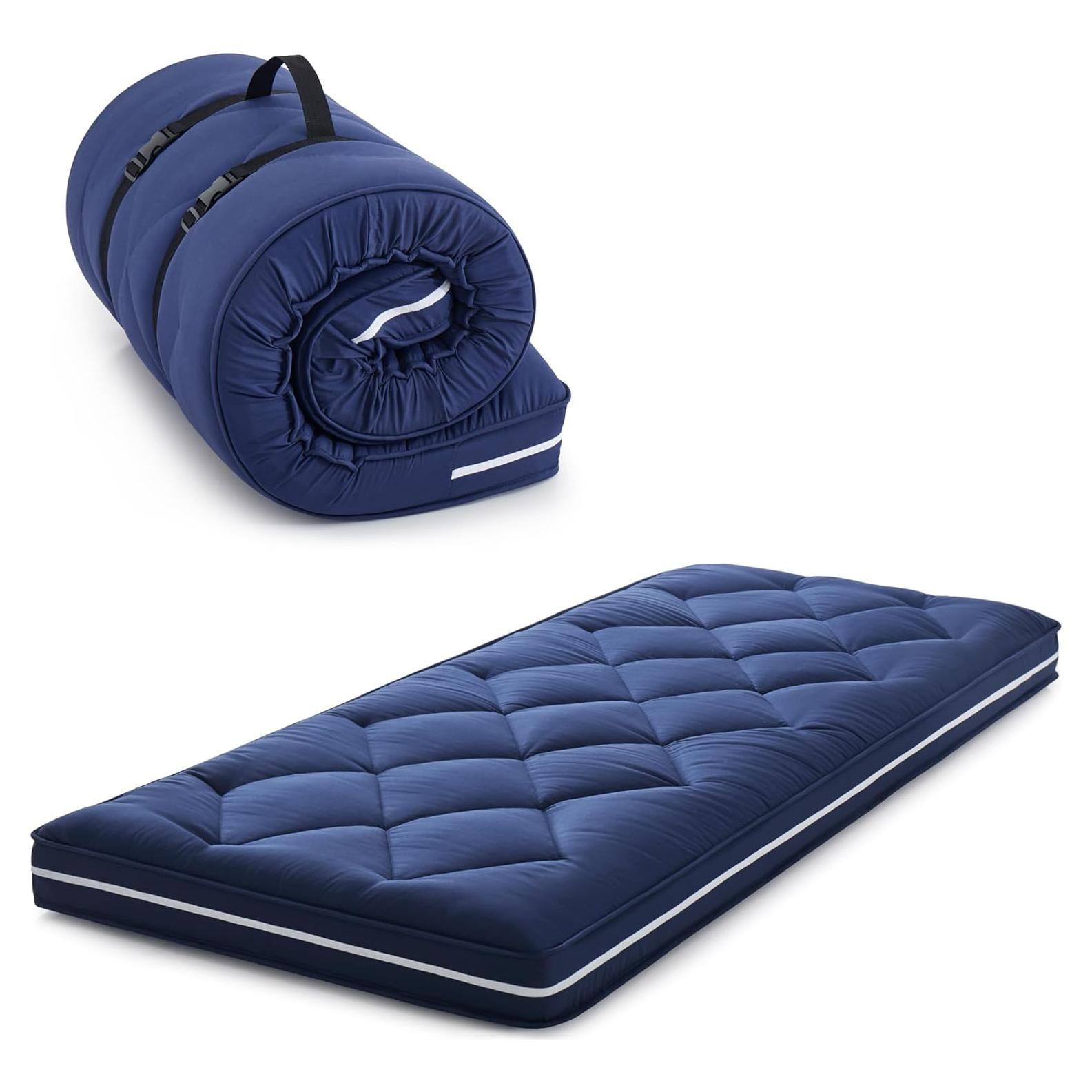 Colchón de Piso Jamdok 183x61 cm 4 cm Espuma de Memoria