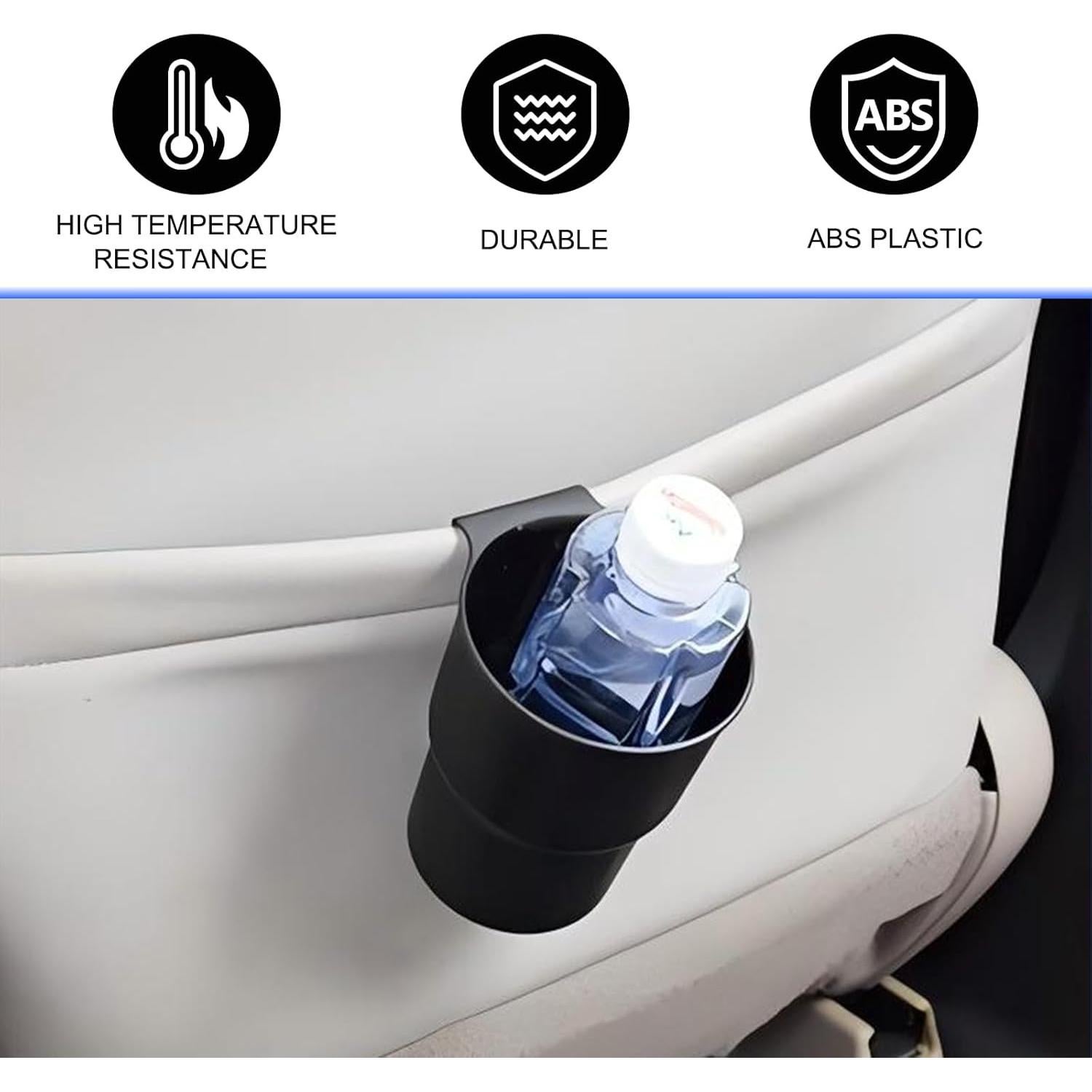 Soporte para Bebidas de Coche Gunroil DM-032 Negro Universal