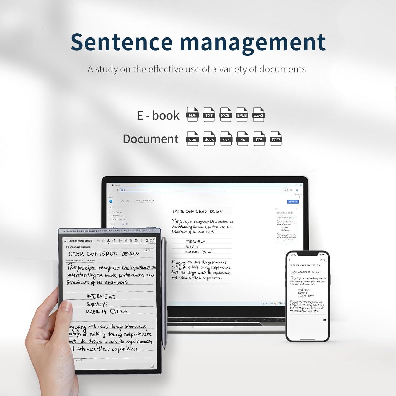 Tableta de Toma de Notas iFLYTEK AINOTE Air 2 8.2" E Ink