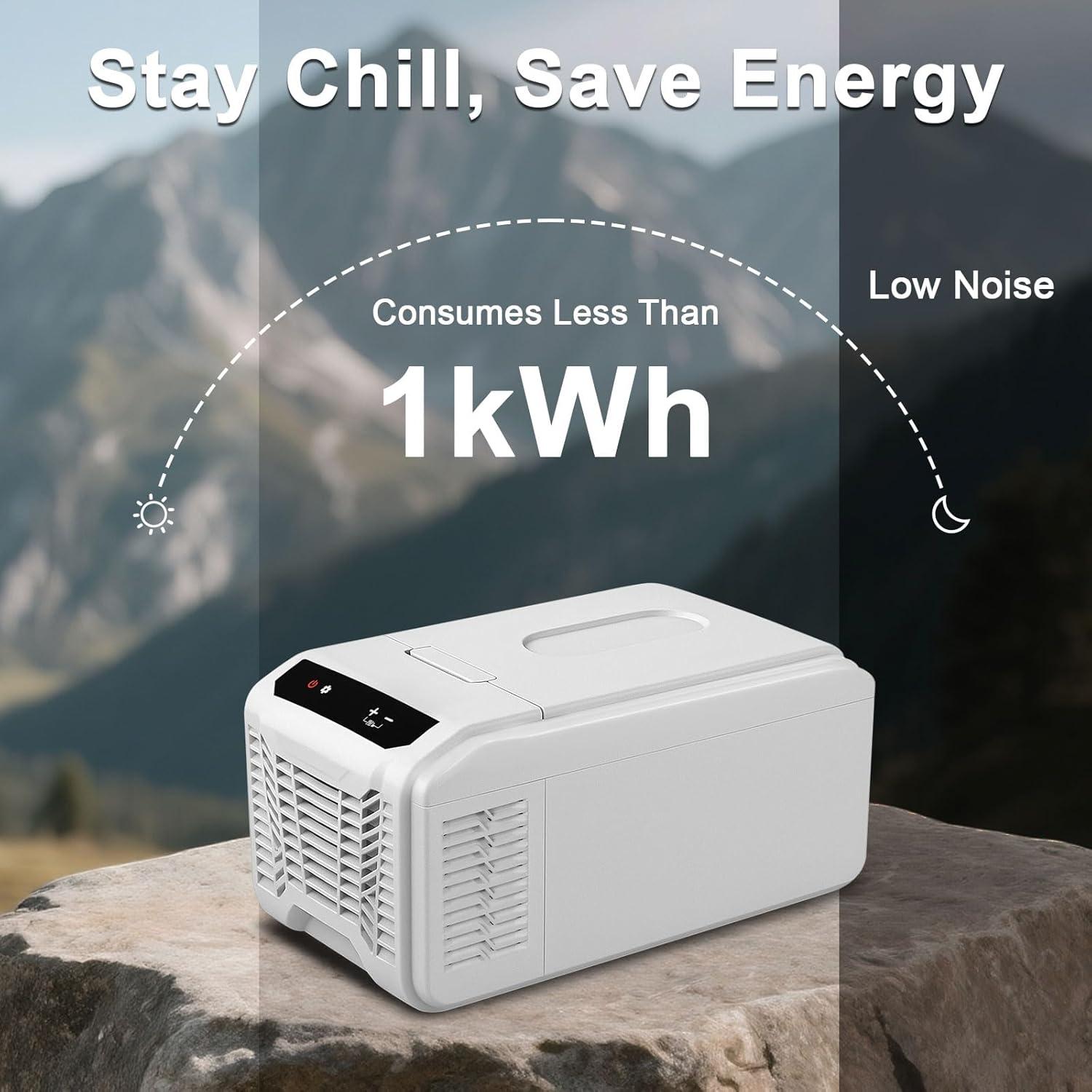 Refrigerador Portátil Erivess 15L 12V/240V -20°C a 20°C