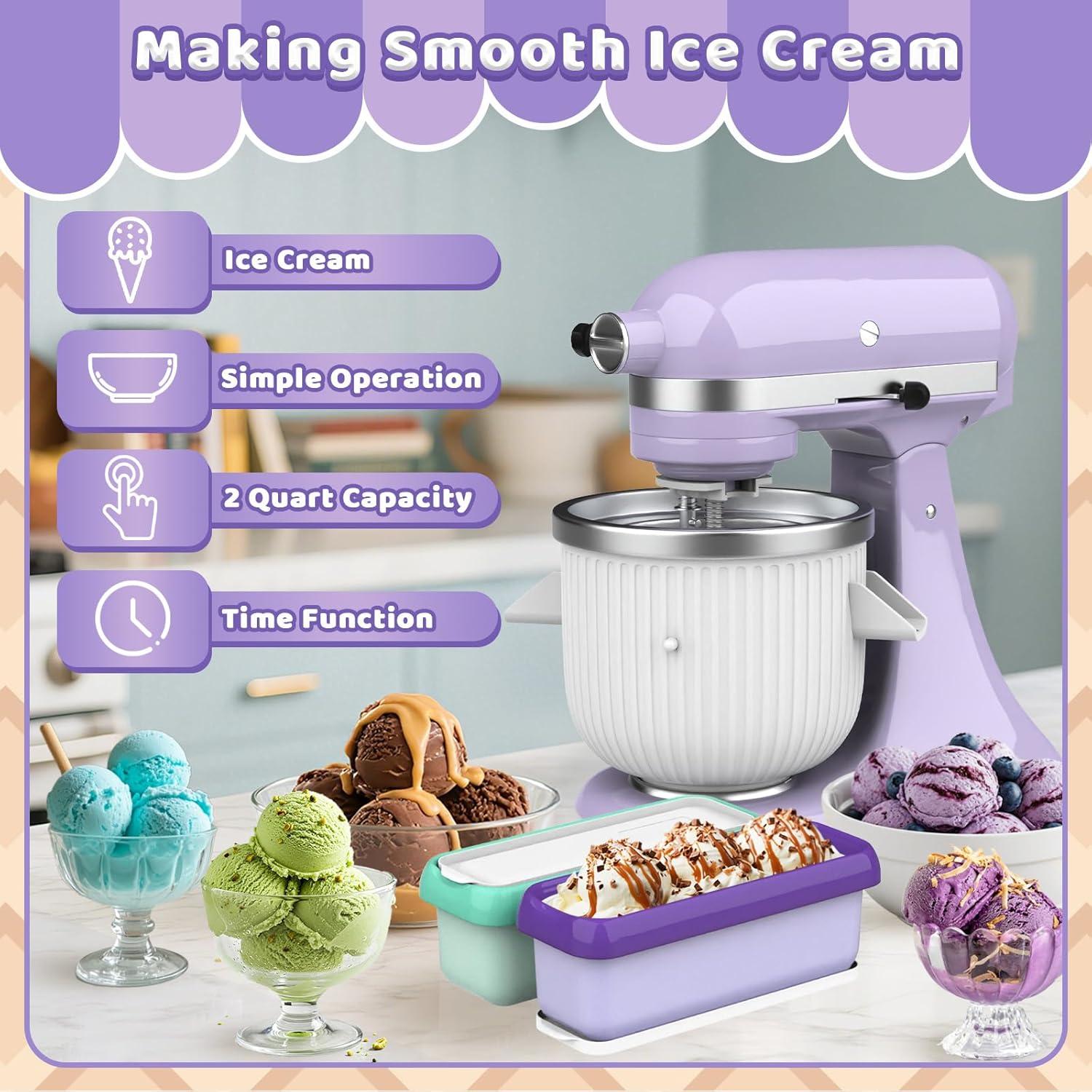 Accesorio para Hacer Helados KitchenAid 2 Contenedores 1.89L