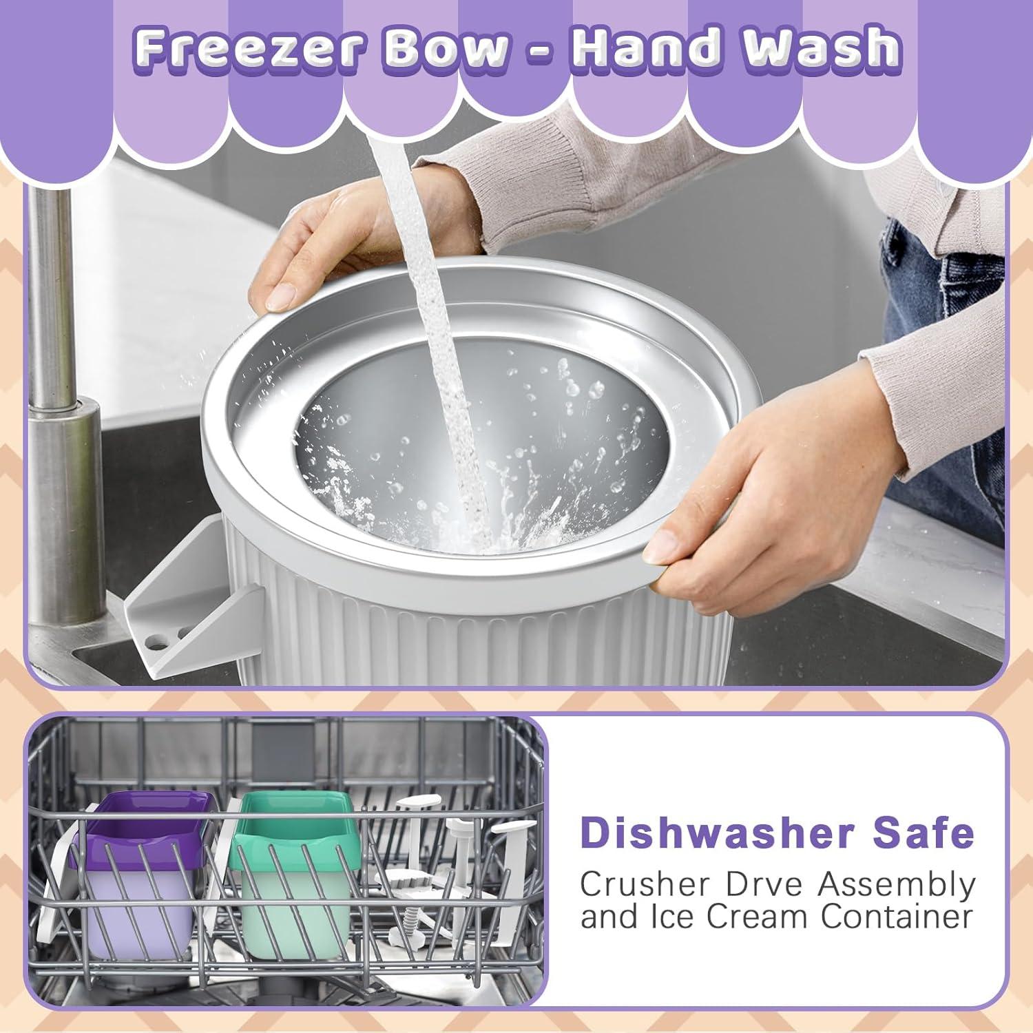 Accesorio para Hacer Helados KitchenAid 2 Contenedores 1.89L