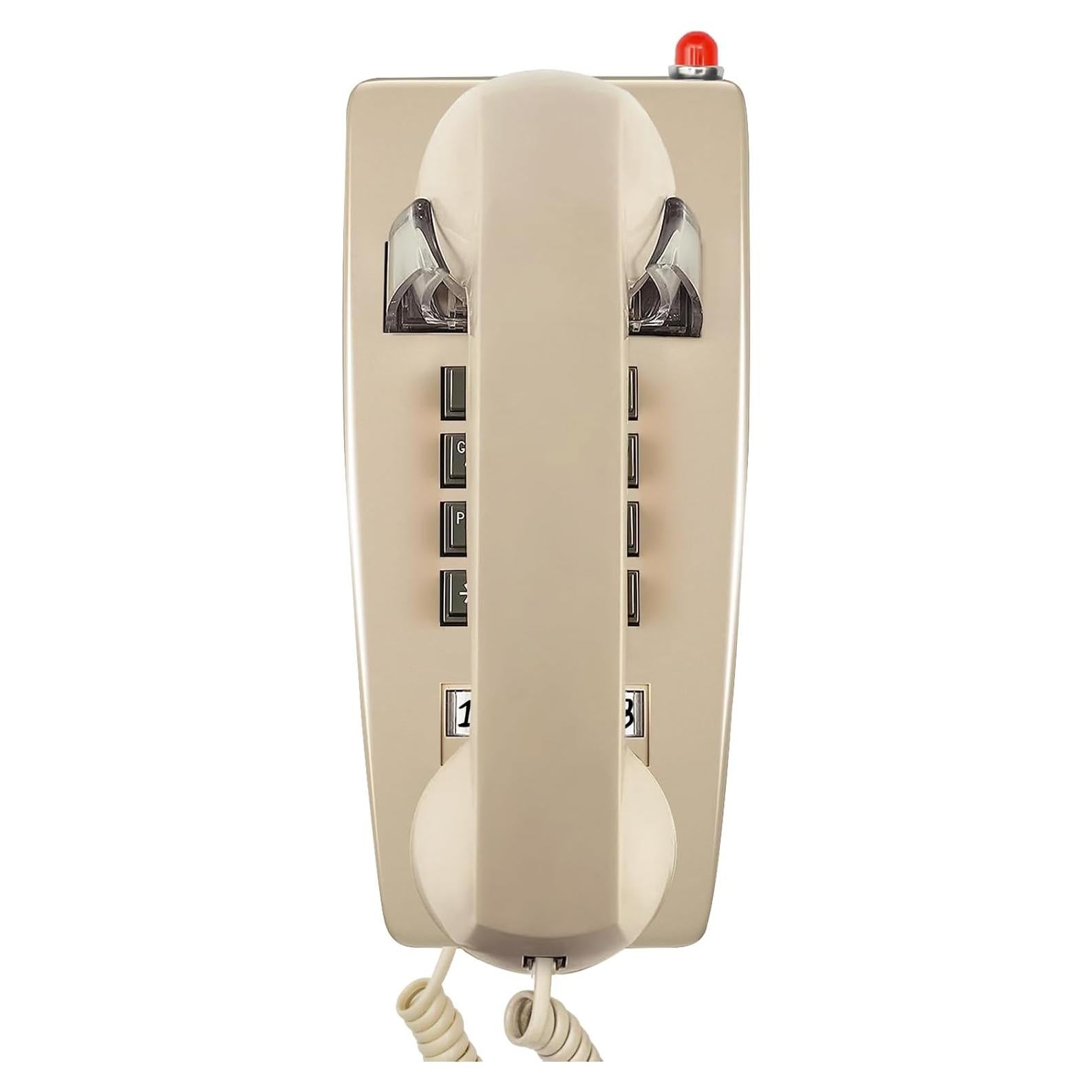 Teléfono de Pared Retro Sangyn SY-HA41T25 Beige con Timbre
