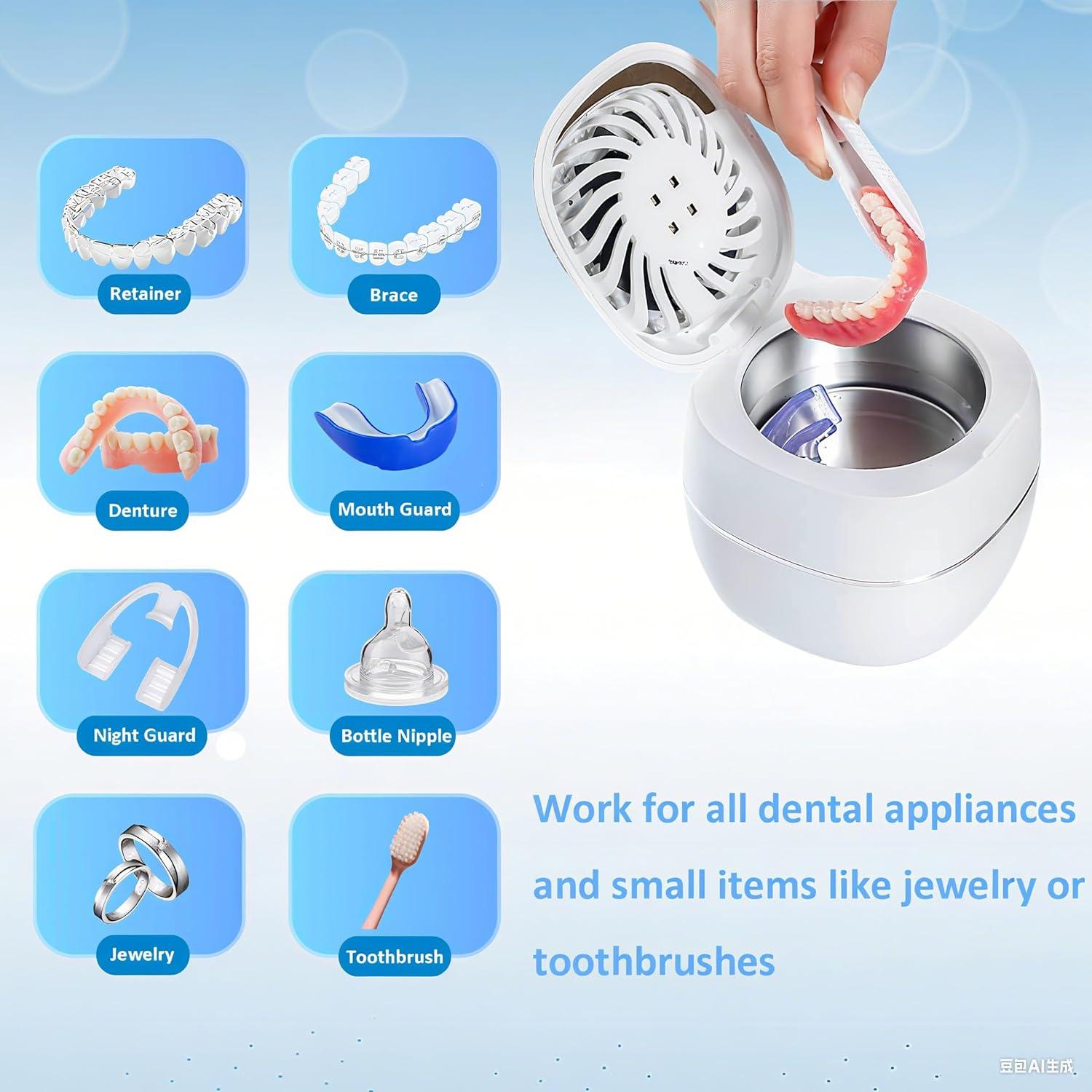 Limpiador Ultrasonico GOOLSUN 2025 con Ventilador Secador 45kHz