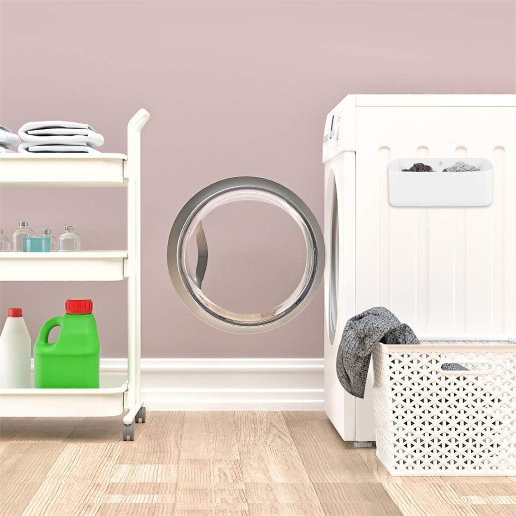 Contenedor de Ropa Sucia Magnético Amytalk 23.6x7.4 cm Blanco