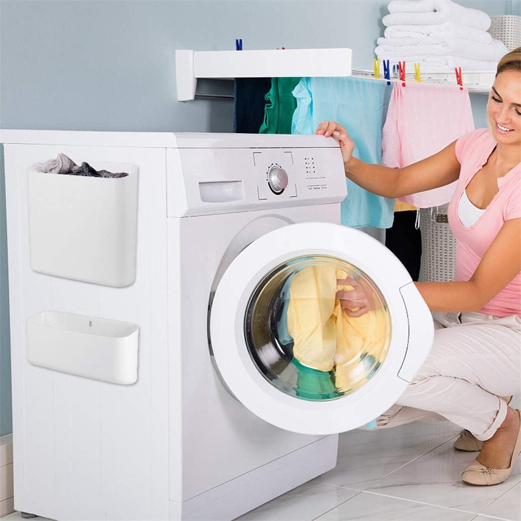 Contenedor de Ropa Sucia Magnético Amytalk 23.6x7.4 cm Blanco