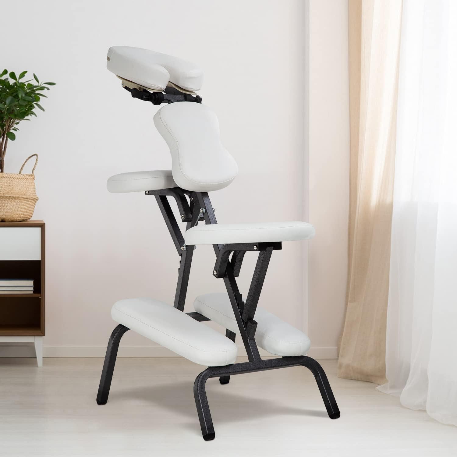 Silla de Masaje Plegable BestMassage con Reposacabezas Ajustable