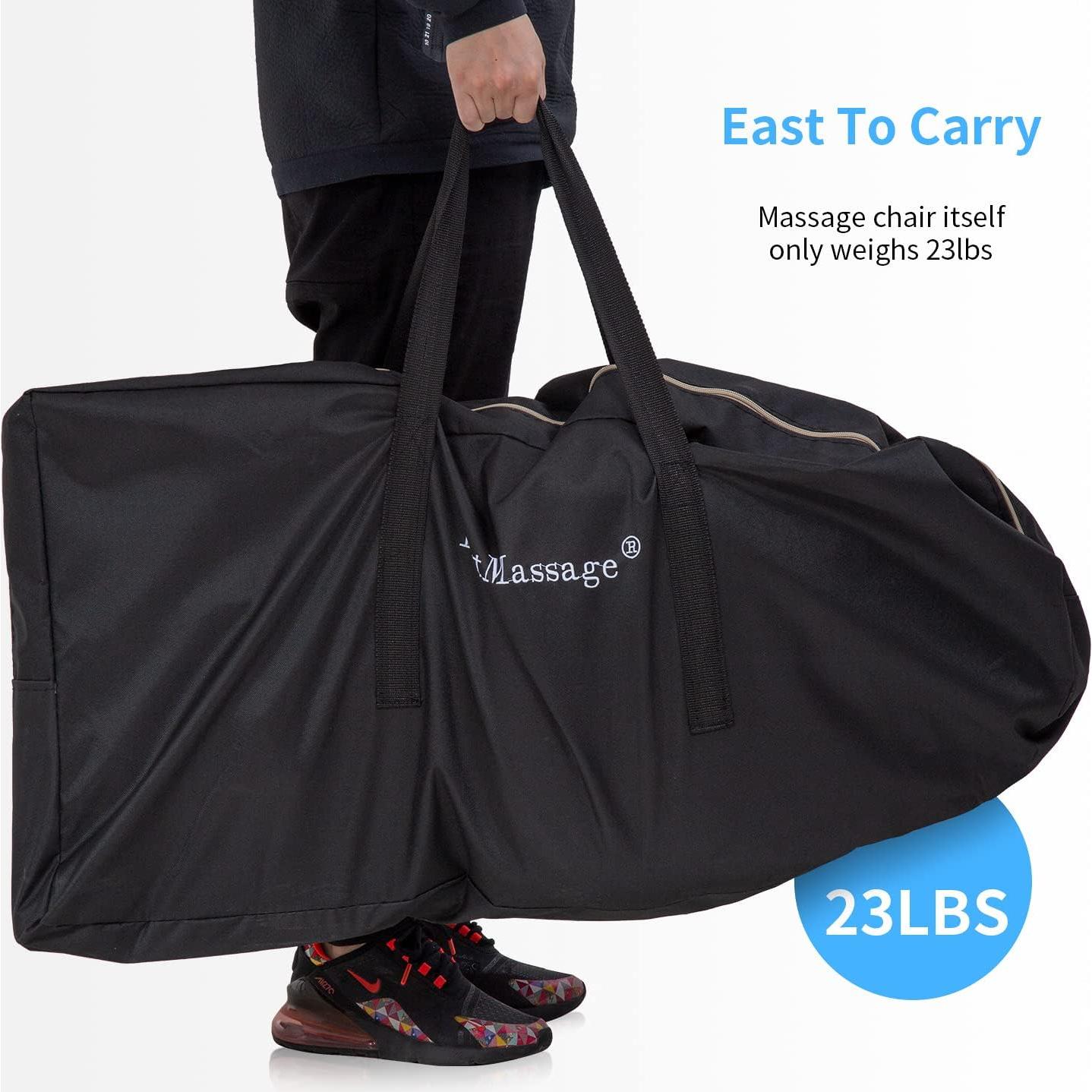 Silla de Masaje Plegable BestMassage con Reposacabezas Ajustable