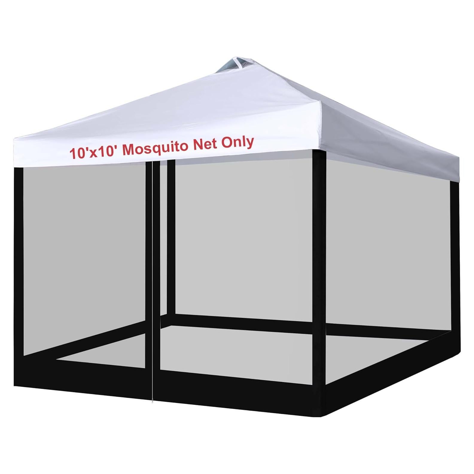 Malla de Reemplazo JANCANOPY 10x10 para Carpa Lateral Negra