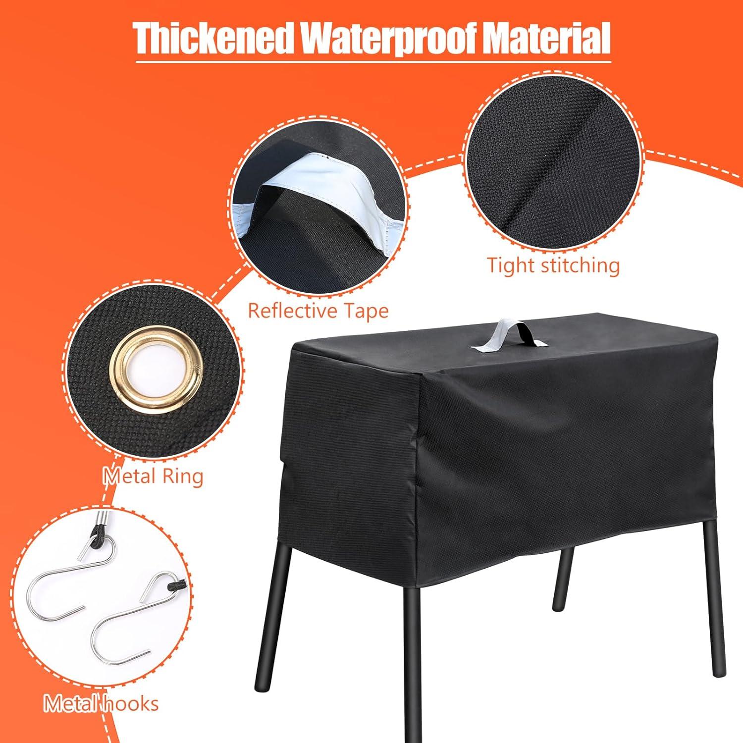 Cubierta y Bolsa de Transporte QuliMetal para Estufa Camp Chef 2 Quemadores