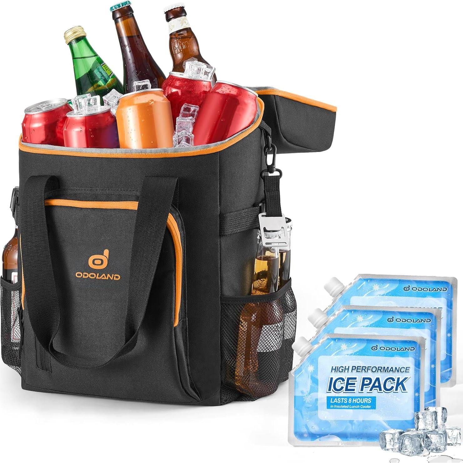 Mochila Enfriadora Odoland 22L a Prueba de Fugas para Camping