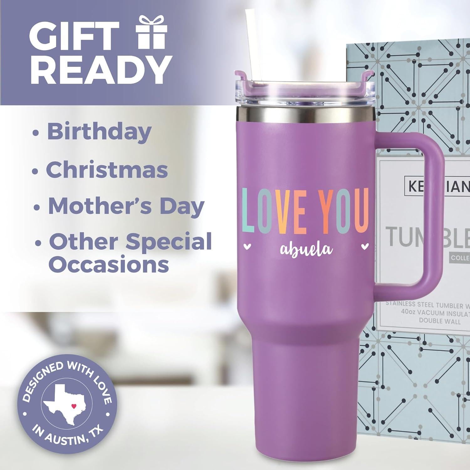 Taza Abuela 1.2L KEDRIAN Aislada a Prueba de Fugas