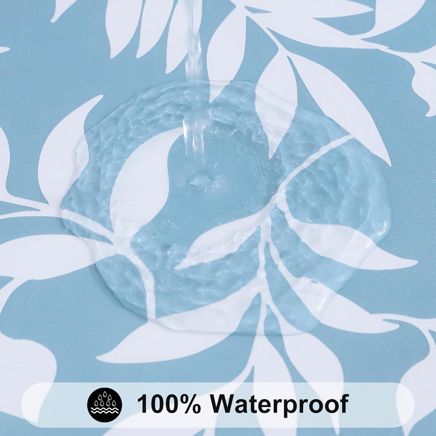 Mantel Rectangular Smiry 122x61 cm Impermeable Azul Bebé